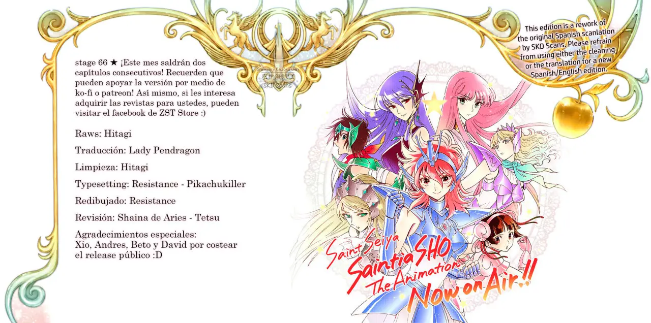 Saint Seiya Saintia Sho (2013) - Capítulo 66 - Página 1 - LectorTMOo