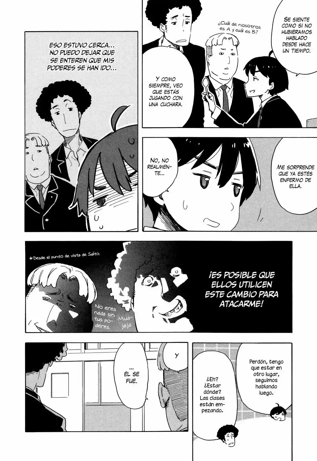 Saitou-kun wa Esper Rashii (2011) - Capítulo 25 - Página 12 - LectorTMOo