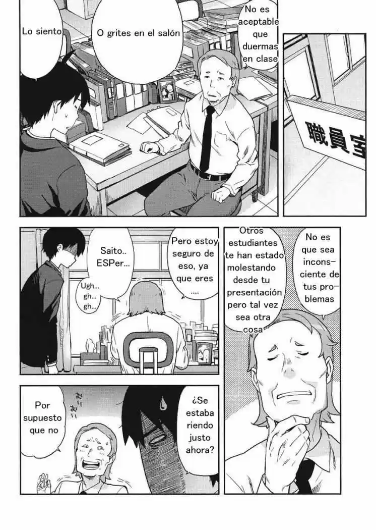 Saitou-kun wa Esper Rashii (2011) - Capítulo 3 - Página 4 - LectorTMOo