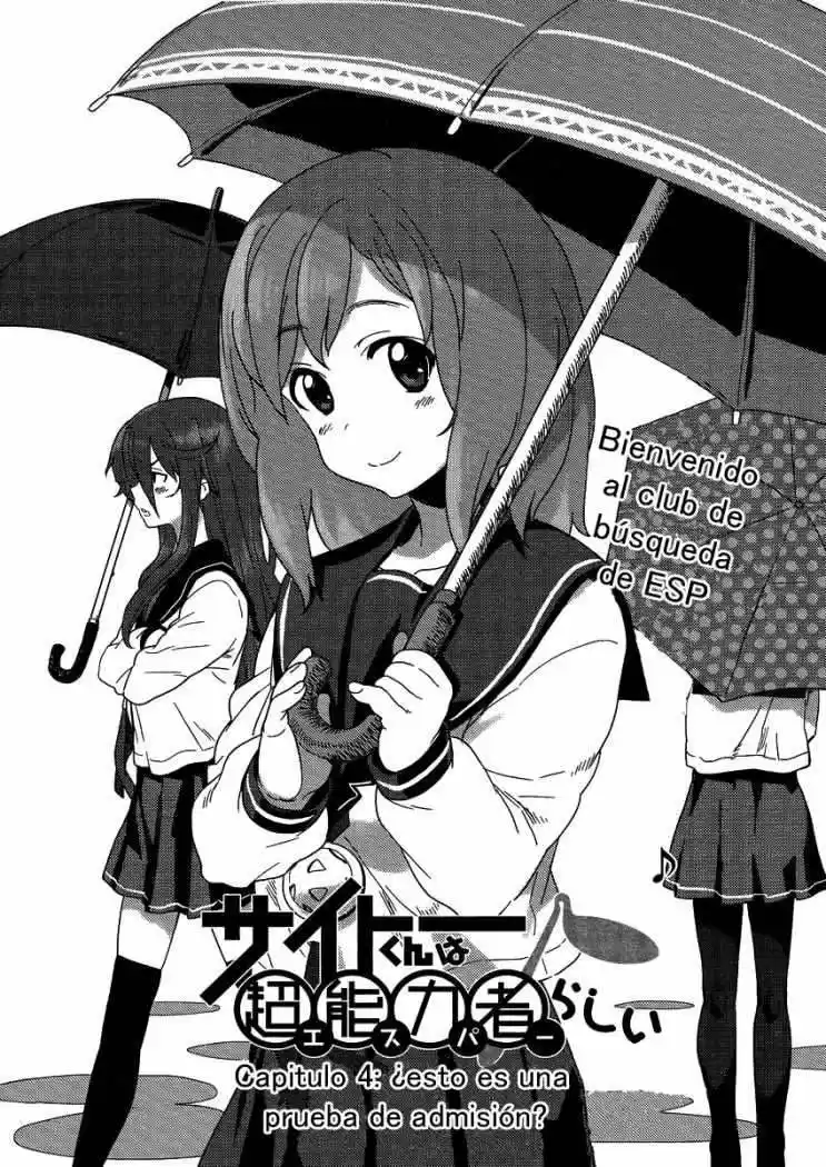 Saitou-kun wa Esper Rashii (2011) - Capítulo 4 - Página 2 - LectorTMOo