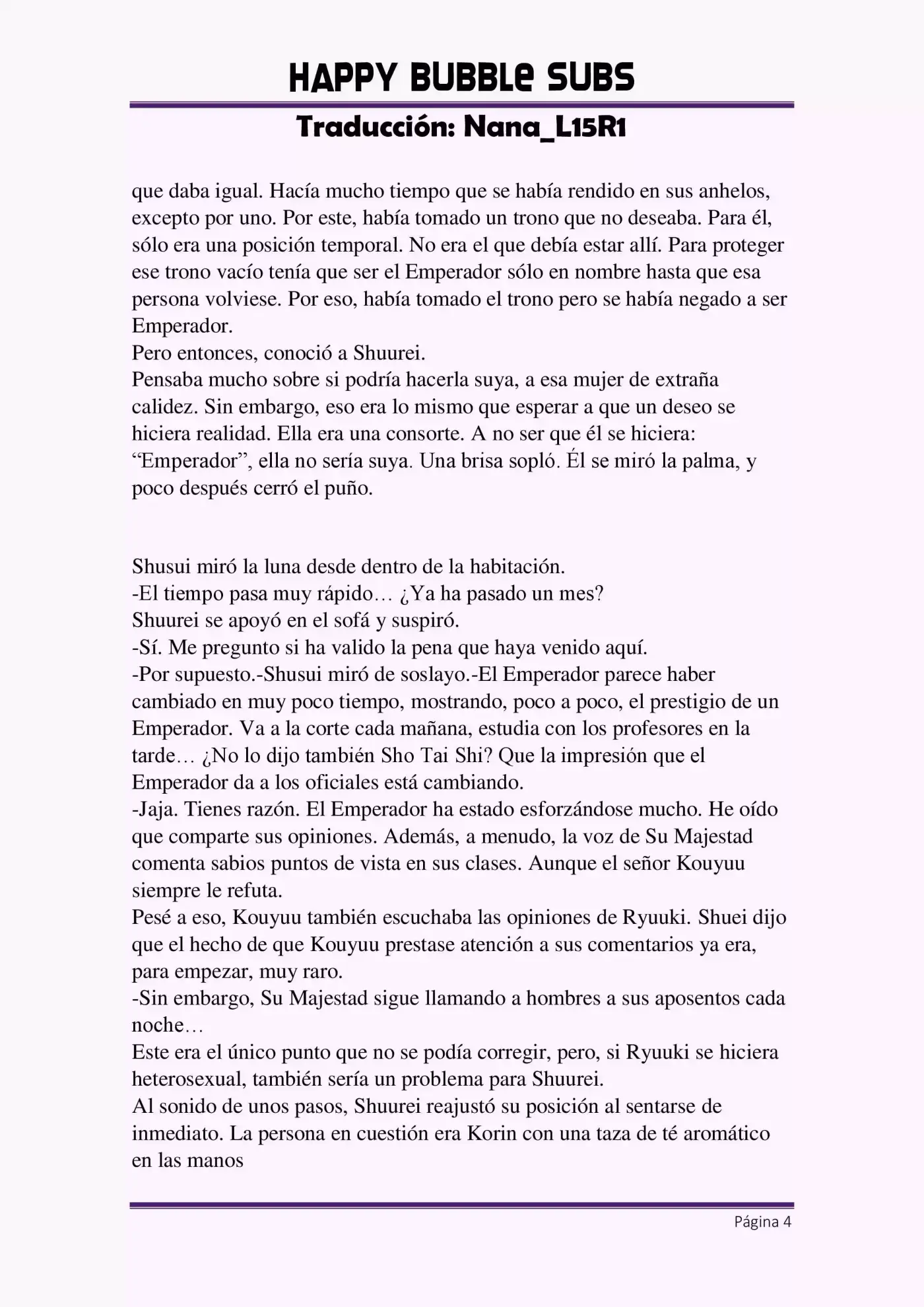 Saiunkoku Monogatari (Novela) (2003) - Capítulo 3 - Página 4 - LectorTMOo