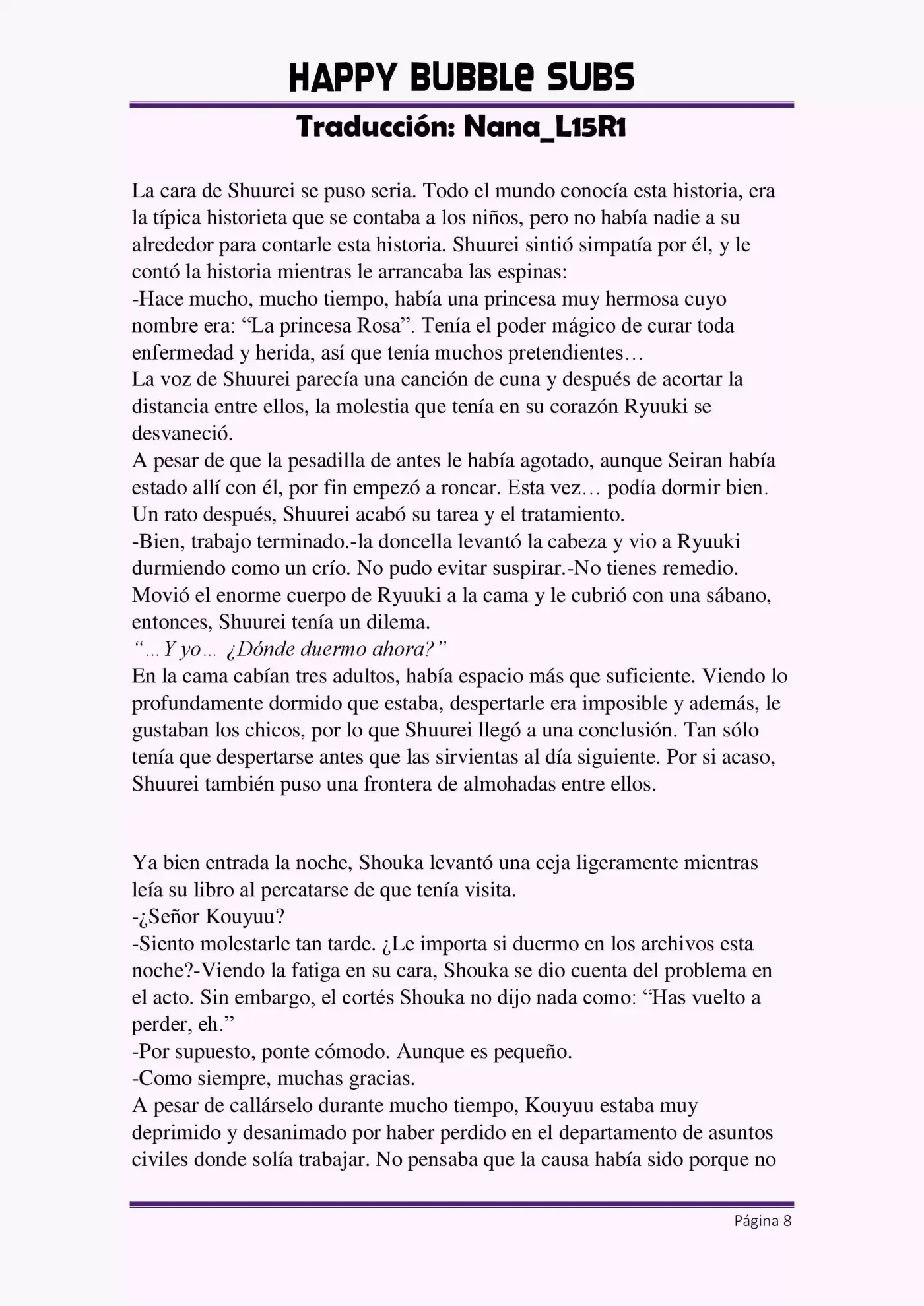 Saiunkoku Monogatari (Novela) (2003) - Capítulo 3 - Página 8 - LectorTMOo