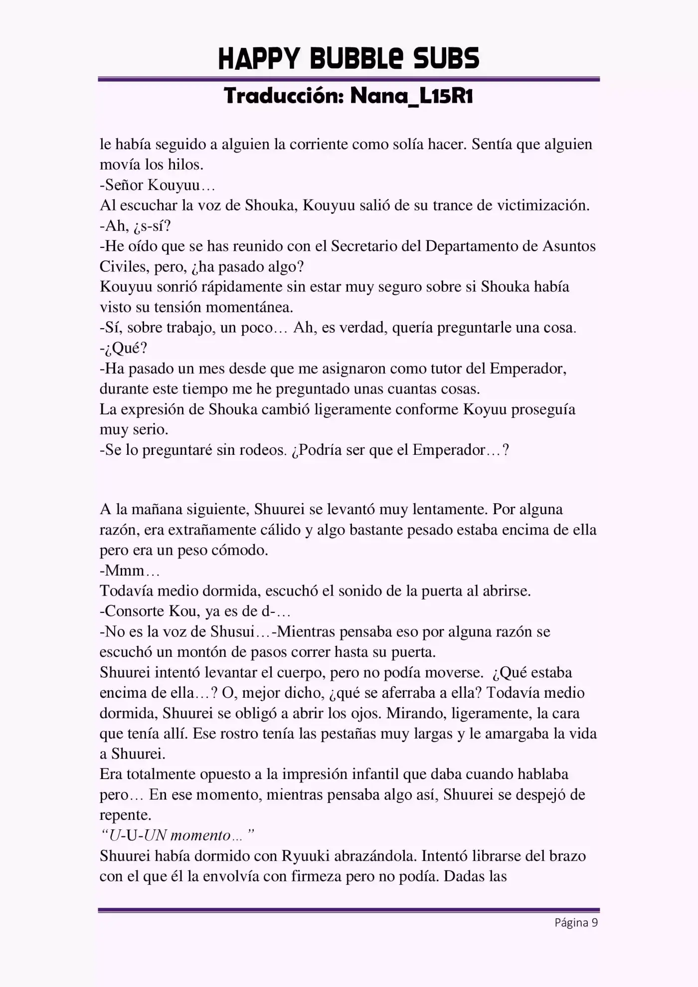 Saiunkoku Monogatari (Novela) (2003) - Capítulo 3 - Página 9 - LectorTMOo