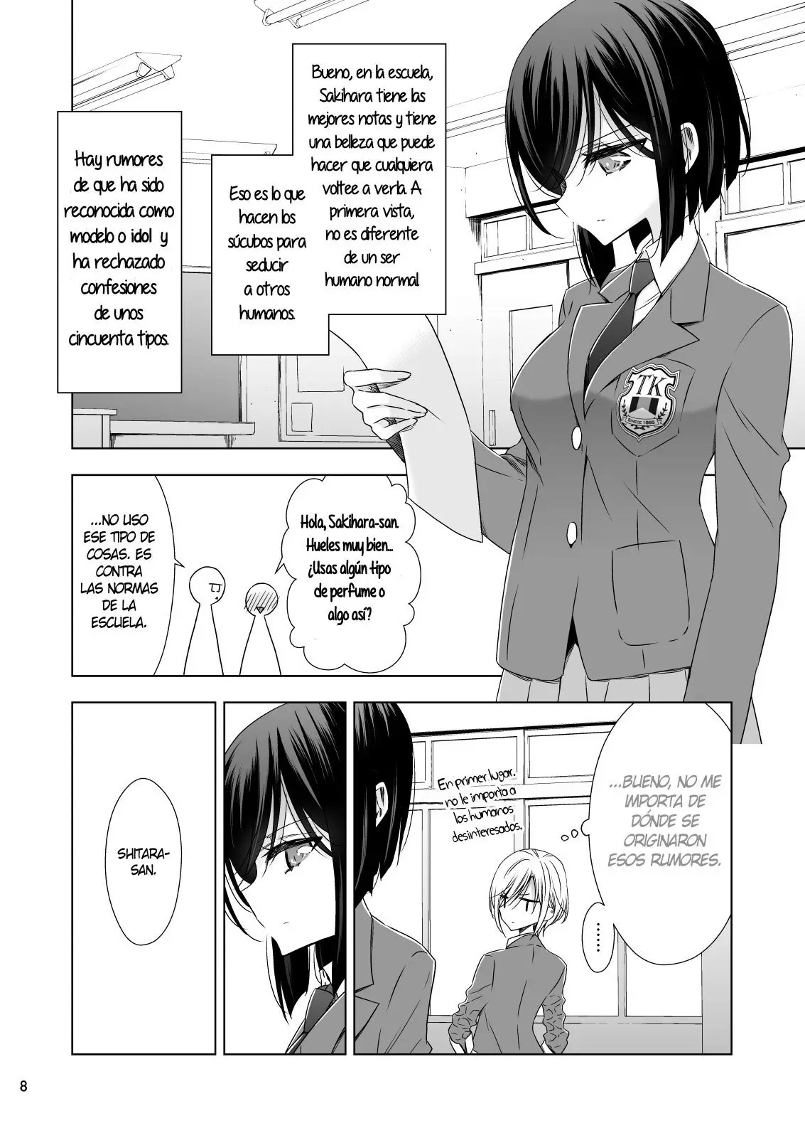 Sakihara-san the Succubus - Capítulo 0.01 - Página 8 - LectorTMOo