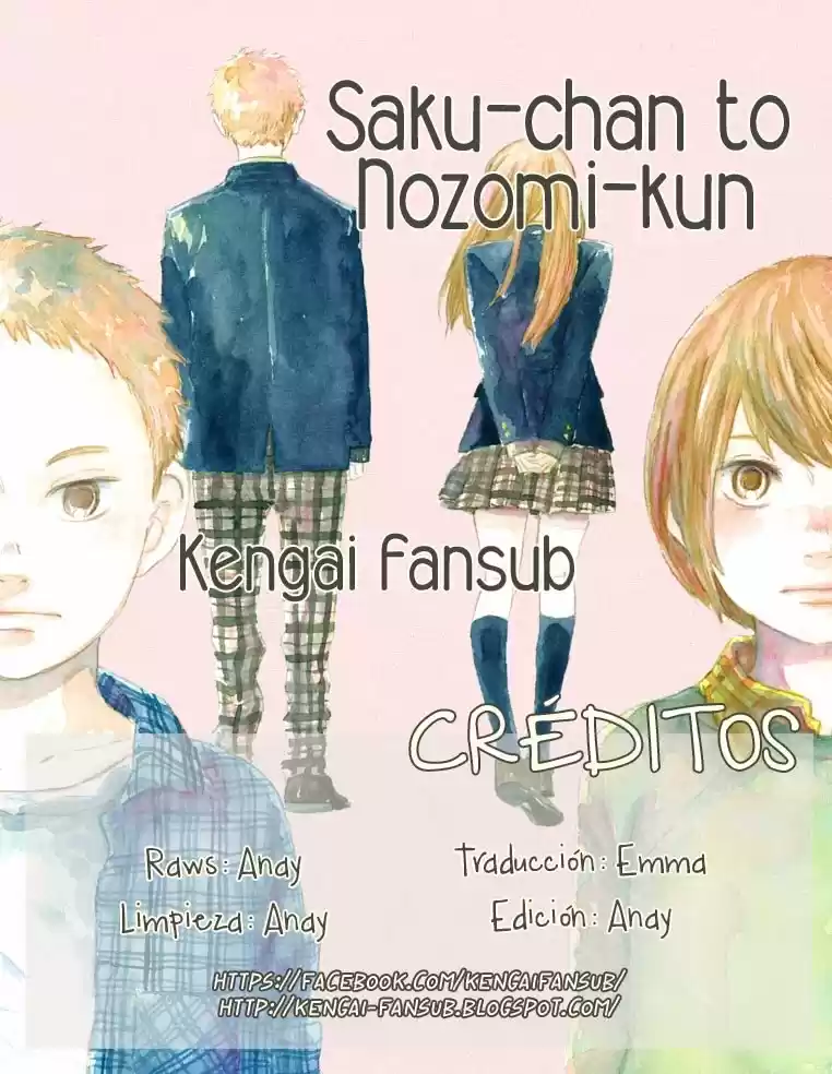 Saku-chan to Nozomi-kun (2016) - Capítulo 3.1 - Página 1 - LectorTMOo