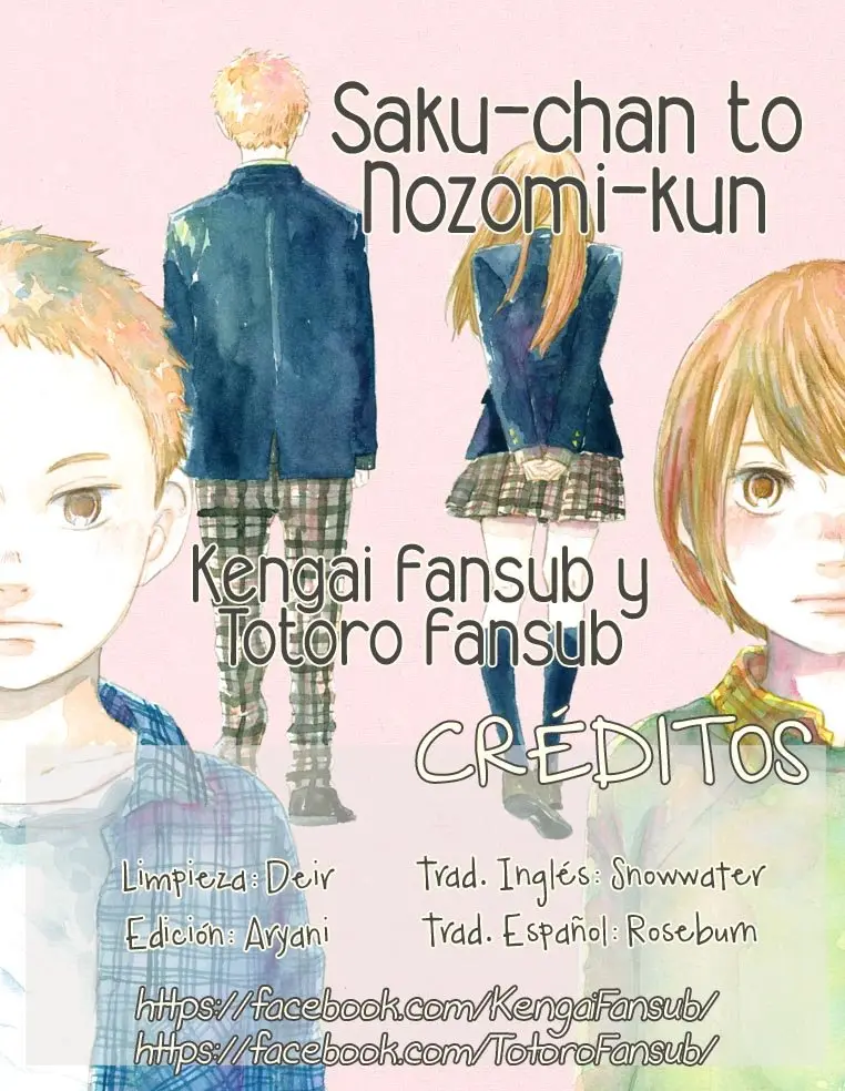 Saku-chan to Nozomi-kun (2016) - Capítulo 6 - Página 1 - LectorTMOo