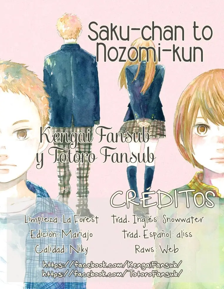 Saku-chan to Nozomi-kun (2016) - Capítulo 7 - Página 1 - LectorTMOo