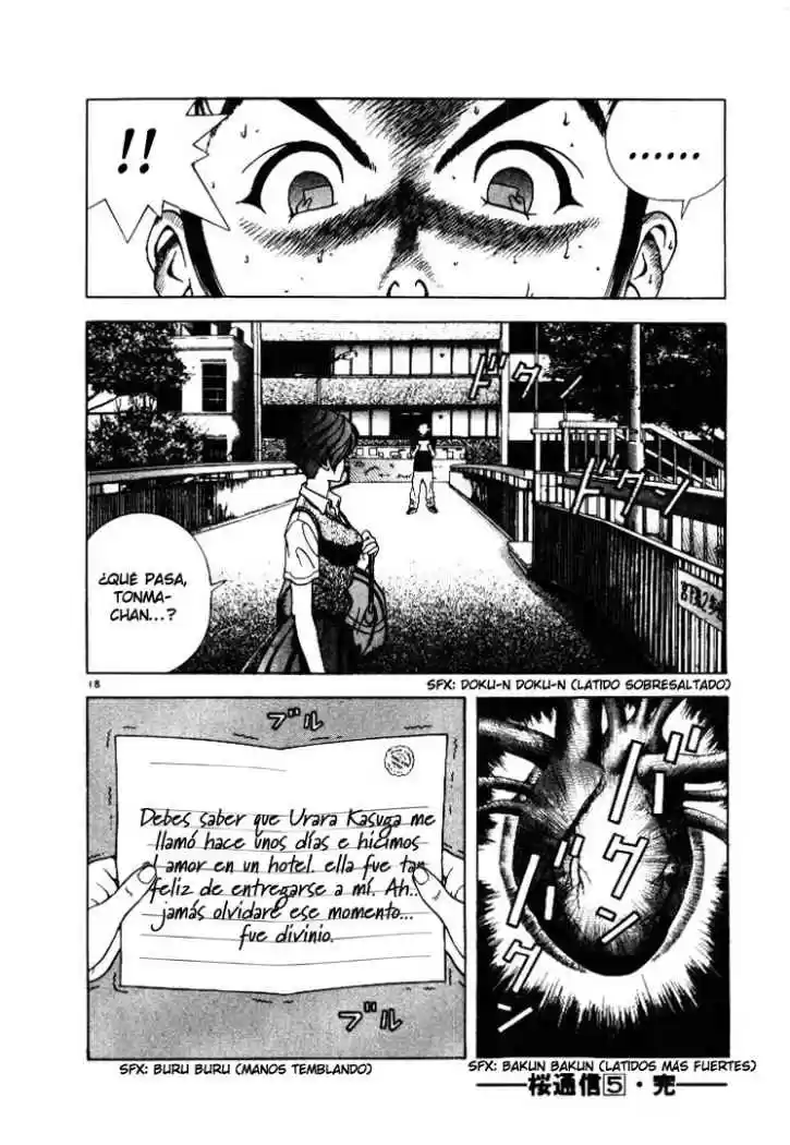 Sakura Tsuushin (2016) - Capítulo 55 - Página 17 - LectorTMOo