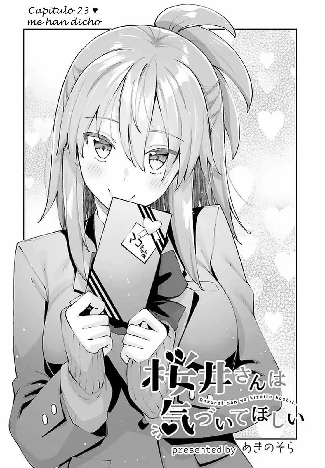 Sakurai-San Wa Kizuite Hoshii (2019) - Capítulo 23 - Página 6 - LectorTMOo