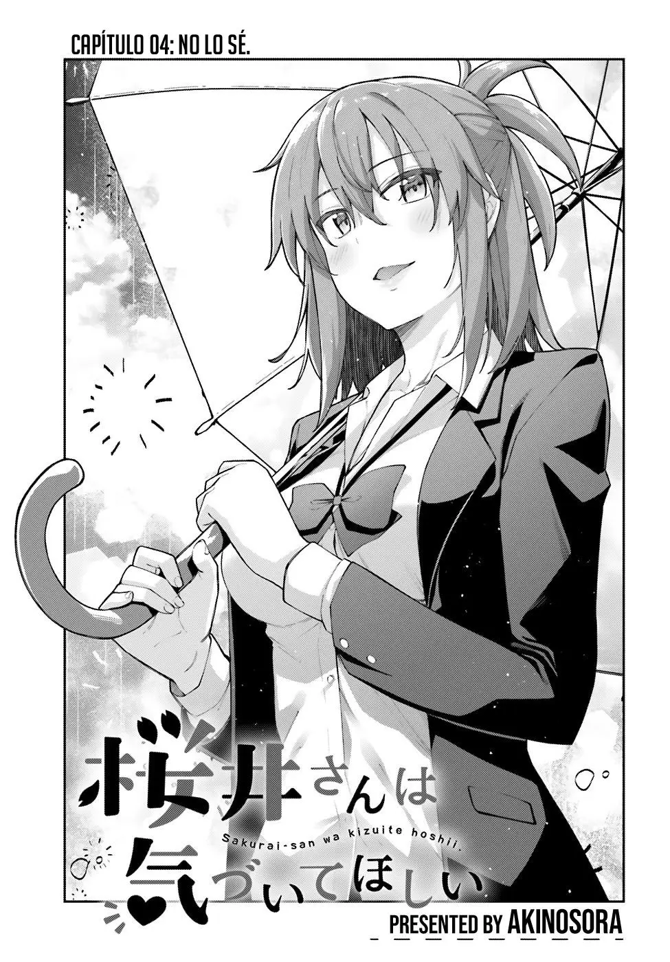 Sakurai-San Wa Kizuite Hoshii (2019) - Capítulo 4 - Página 5 - LectorTMOo