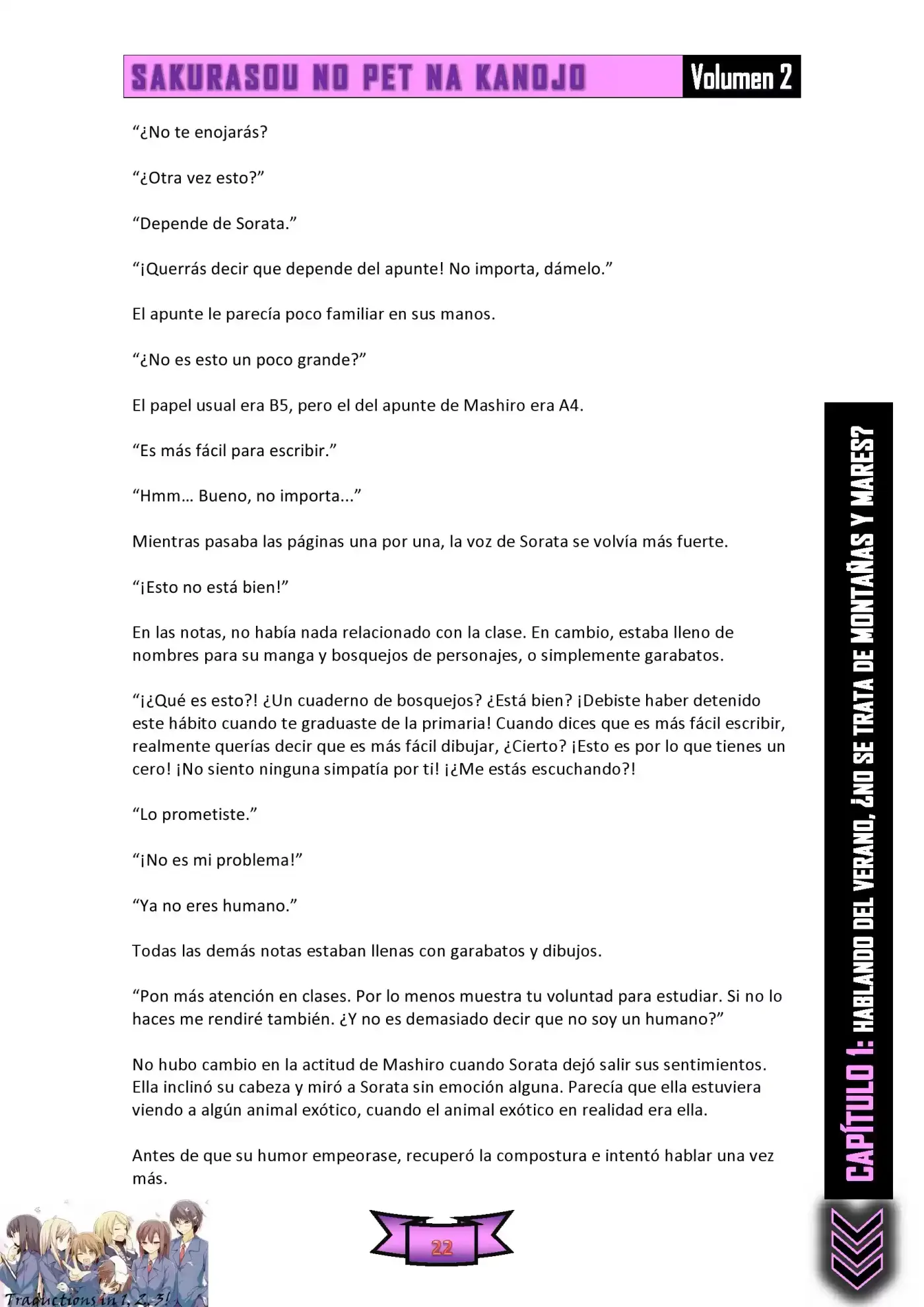 Sakurasou no Pet Na Kanojo (Novela) (2010) - Capítulo 5.1 - Página 17 - LectorTMOo