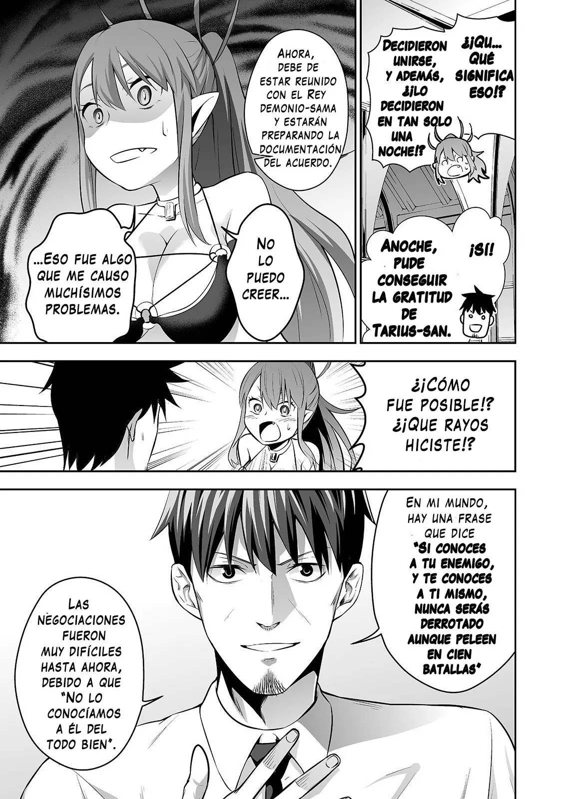 Salaryman ga isekai ni ittara shitennou ni natta hanashi (2019) - Capítulo 3 - Página 6 - LectorTMOo