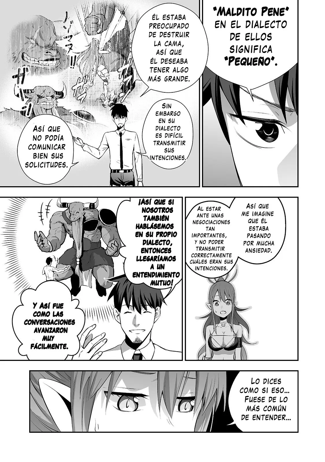 Salaryman ga isekai ni ittara shitennou ni natta hanashi (2019) - Capítulo 3 - Página 10 - LectorTMOo
