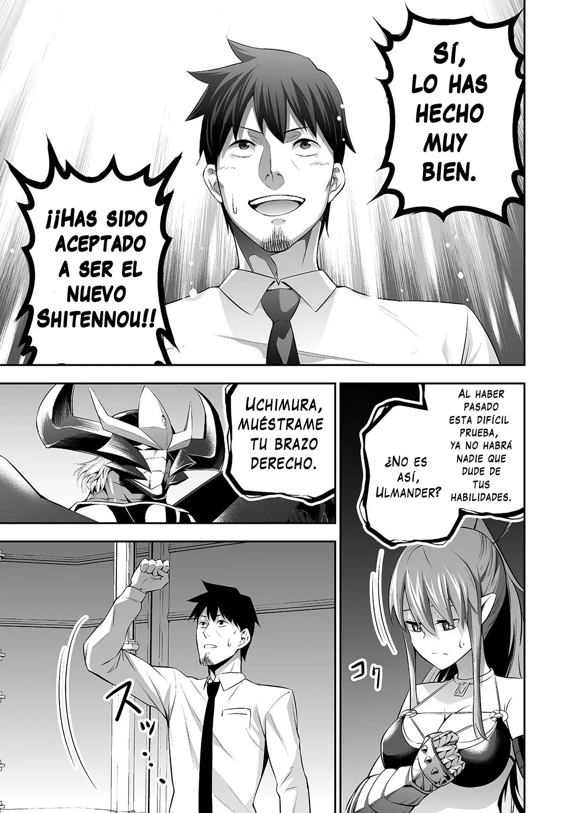 Salaryman ga isekai ni ittara shitennou ni natta hanashi (2019) - Capítulo 3 - Página 12 - LectorTMOo