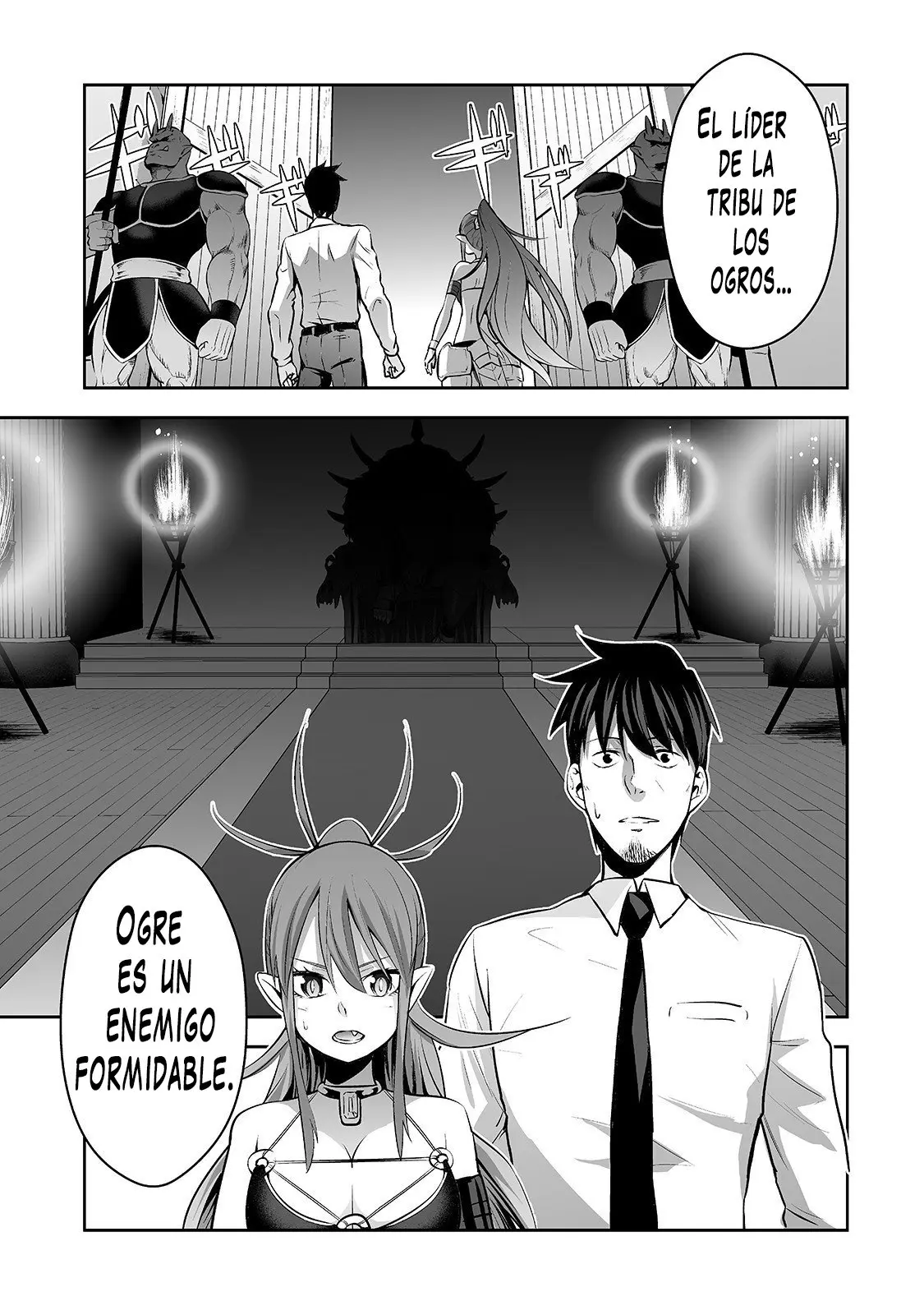 Salaryman ga isekai ni ittara shitennou ni natta hanashi (2019) - Capítulo 4 - Página 8 - LectorTMOo