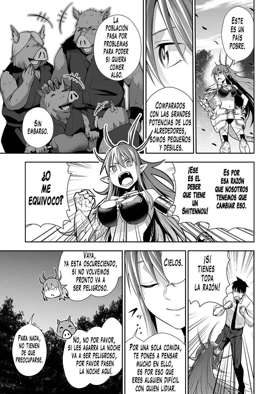 Salaryman ga isekai ni ittara shitennou ni natta hanashi (2019) - Capítulo 7 - Página 12 - LectorTMOo