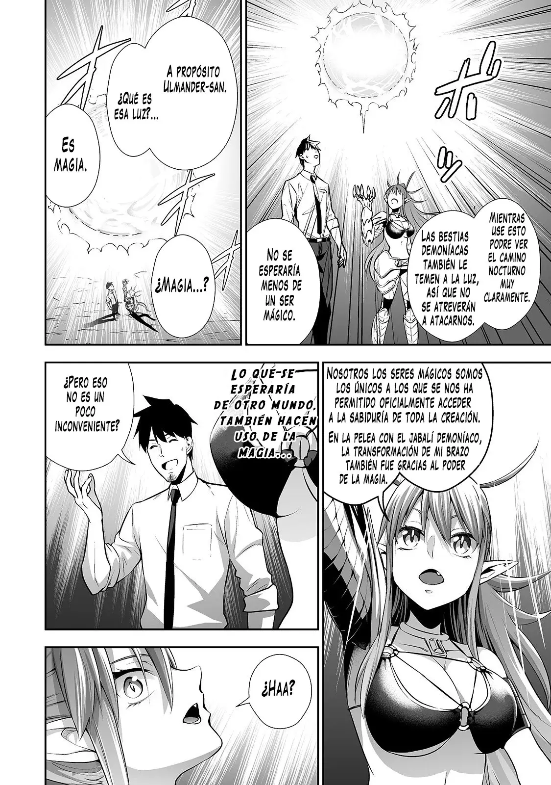Salaryman ga isekai ni ittara shitennou ni natta hanashi (2019) - Capítulo 7 - Página 13 - LectorTMOo