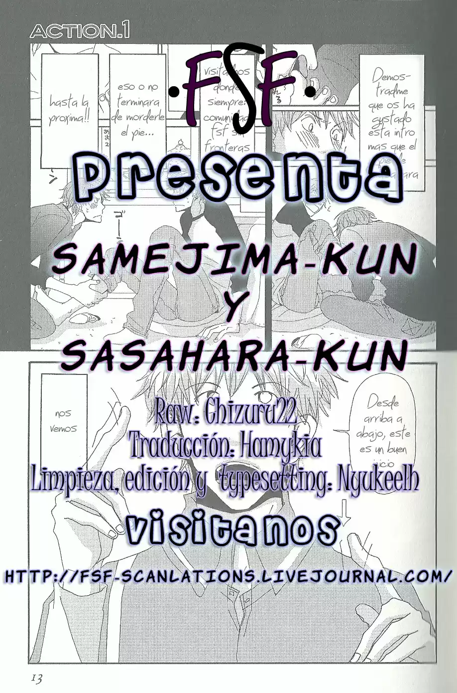 Samejima-kun to Sasahara-kun (2016) - Capítulo - Página 14 - LectorTMOo