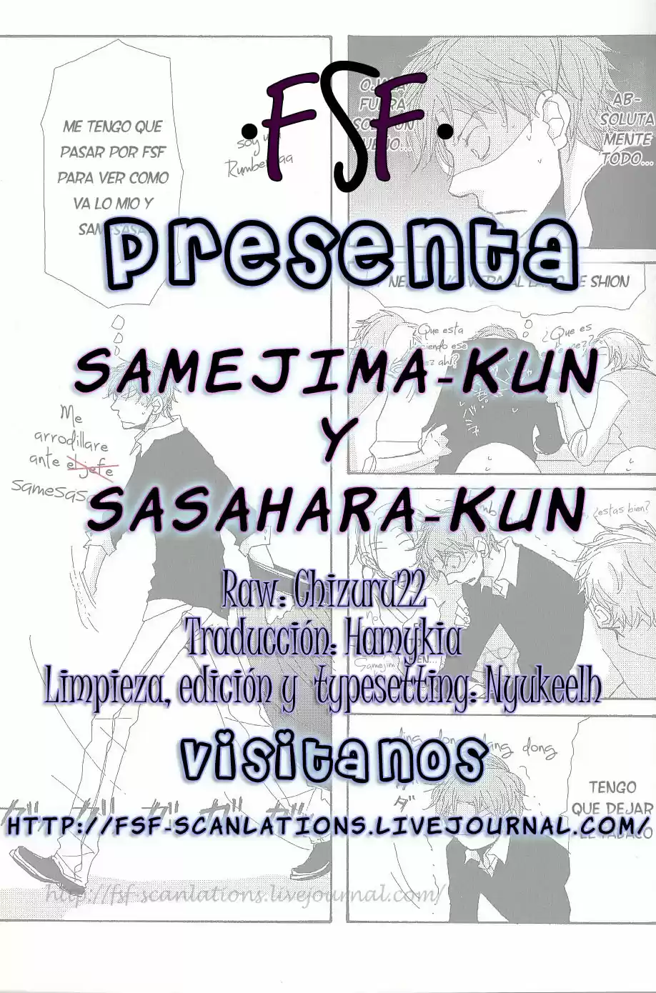 Samejima-kun to Sasahara-kun (2016) - Capítulo 2 - Página 1 - LectorTMOo