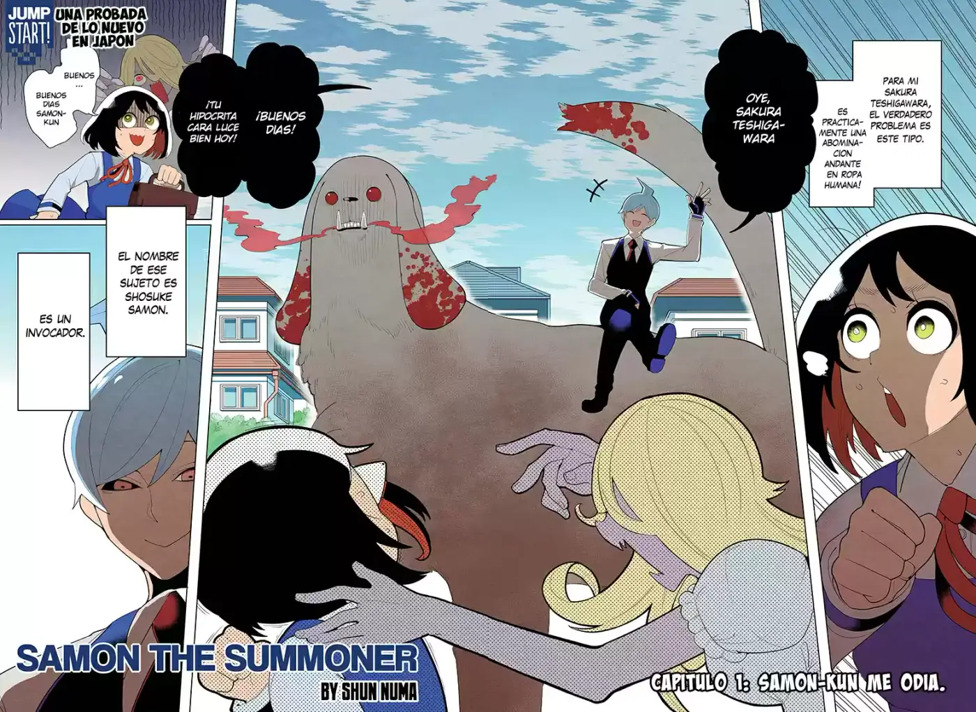 Samon-kun wa Summoner (2015) - Capítulo 1 - Página 4 - LectorTMOo