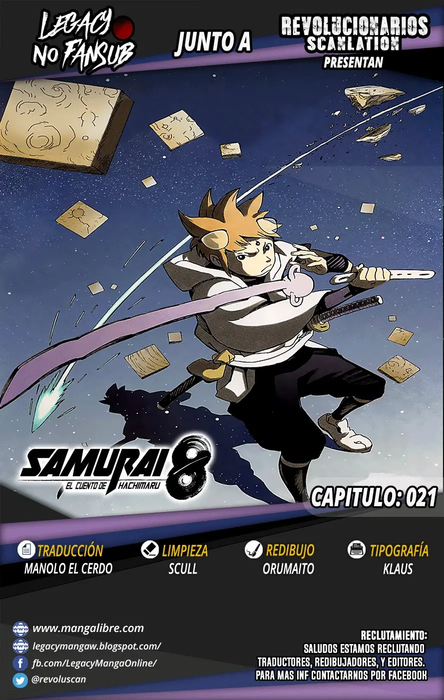Samurai 8 Hachimaruden (2019) - Capítulo 21 - Página 1 - LectorTMOo