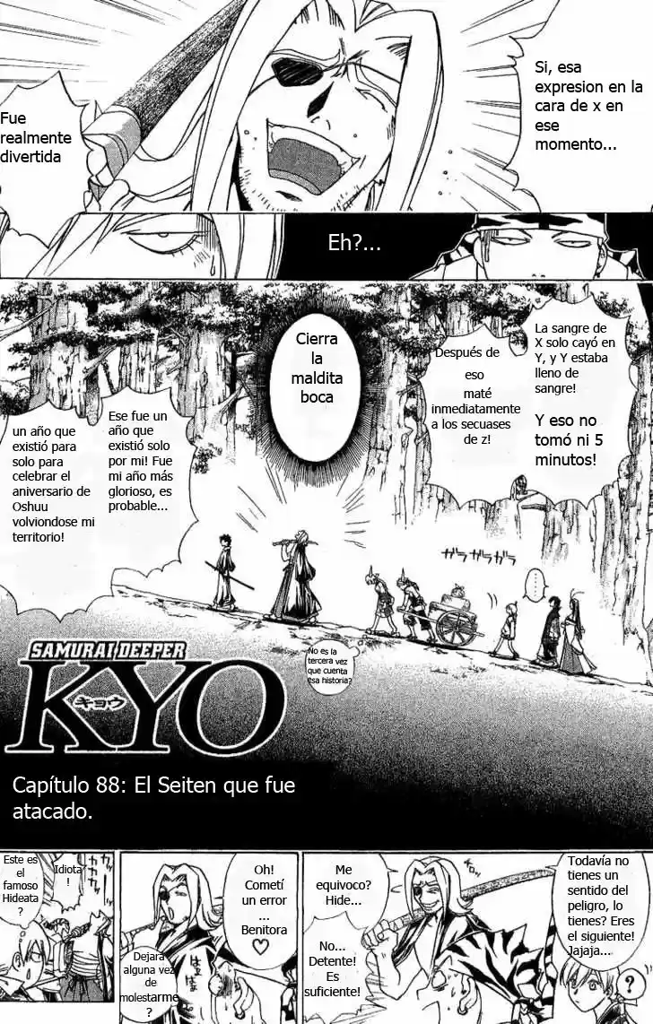 Samurai Deeper Kyo (1999) - Capítulo 88 - Página 1 - LectorTMOo