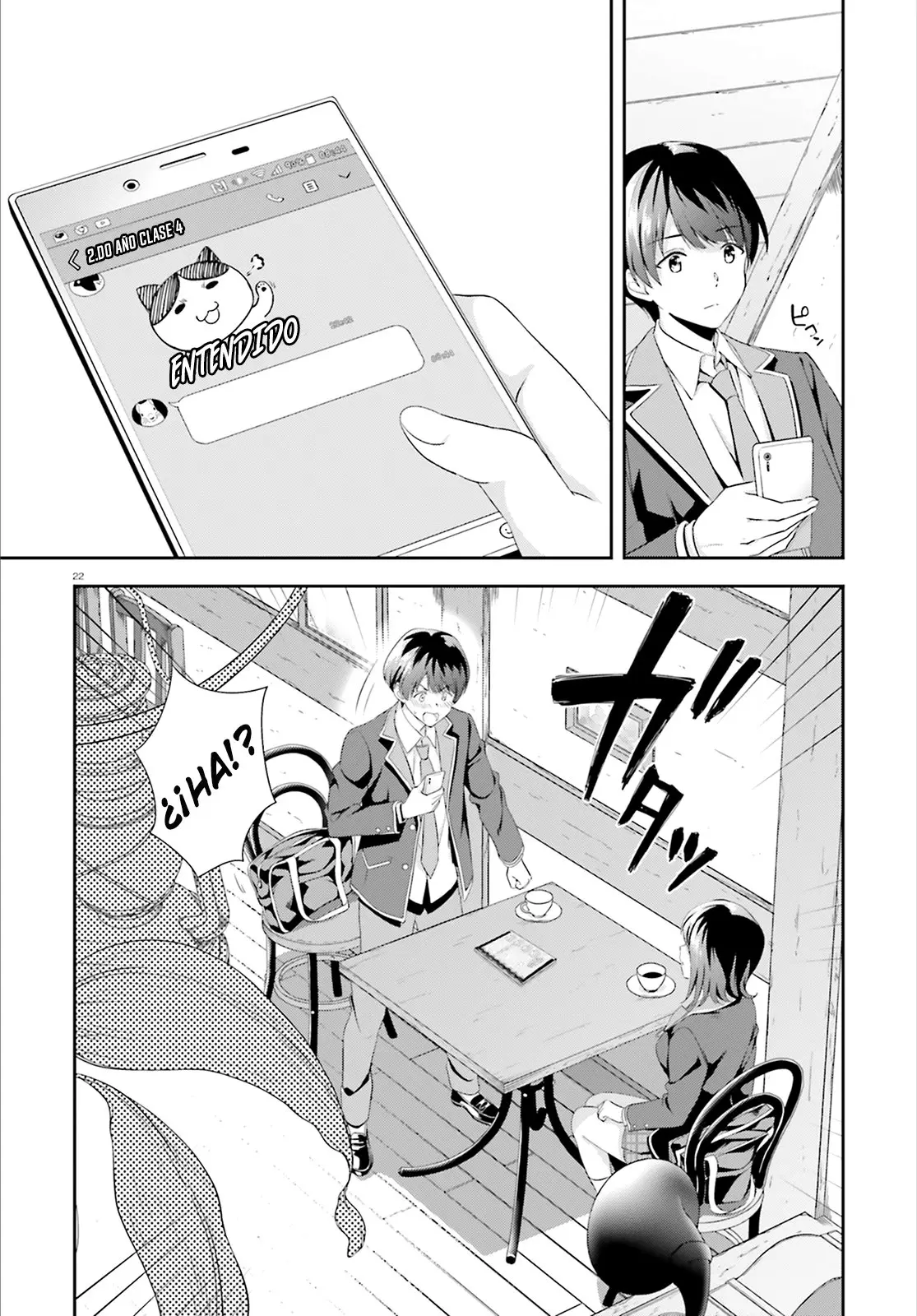 Sankaku no Kyori wa Kagirinai Zero (2019) - Capítulo 4 - Página 22 - LectorTMOo