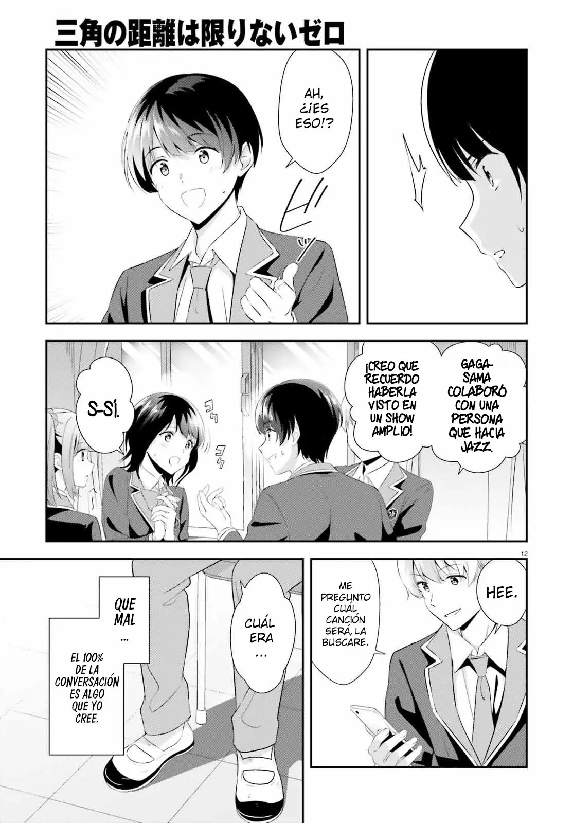 Sankaku no Kyori wa Kagirinai Zero (2019) - Capítulo 5 - Página 12 - LectorTMOo