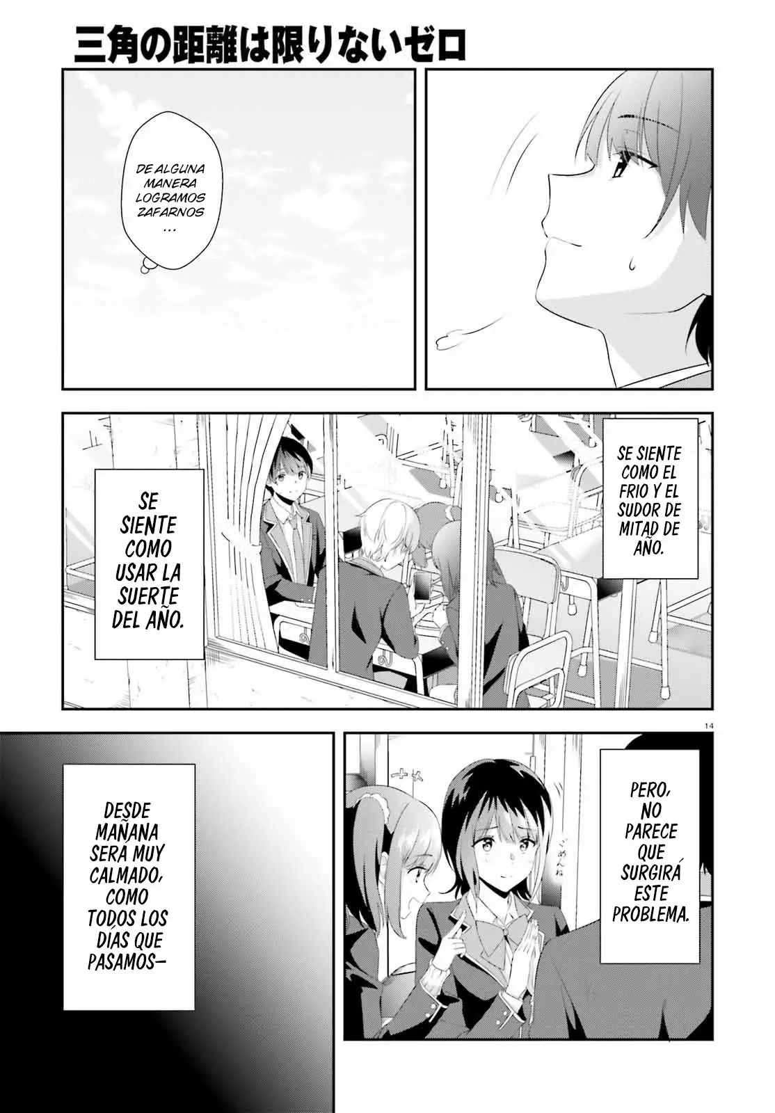 Sankaku no Kyori wa Kagirinai Zero (2019) - Capítulo 5 - Página 14 - LectorTMOo