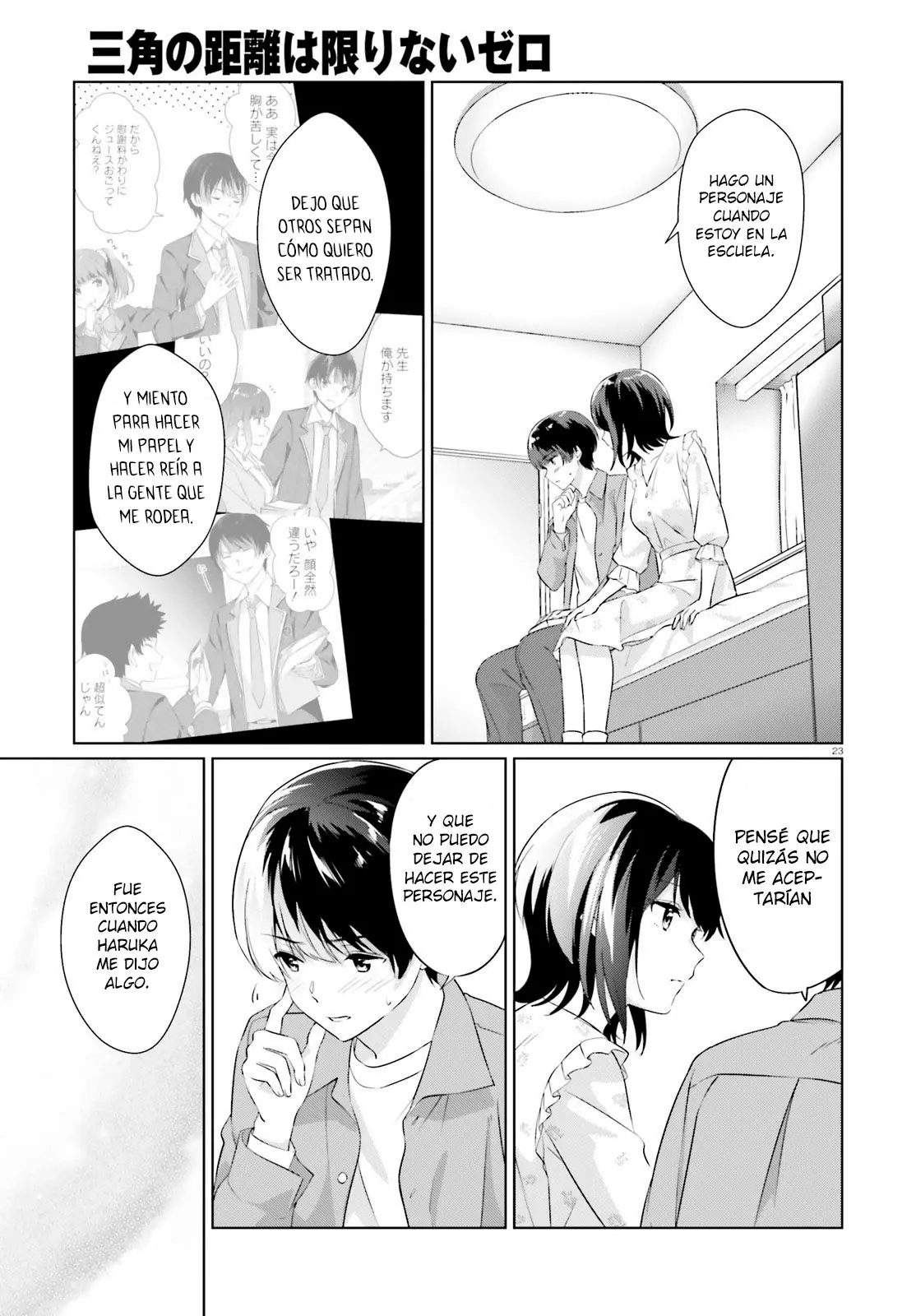 Sankaku no Kyori wa Kagirinai Zero (2019) - Capítulo 6 - Página 22 - LectorTMOo