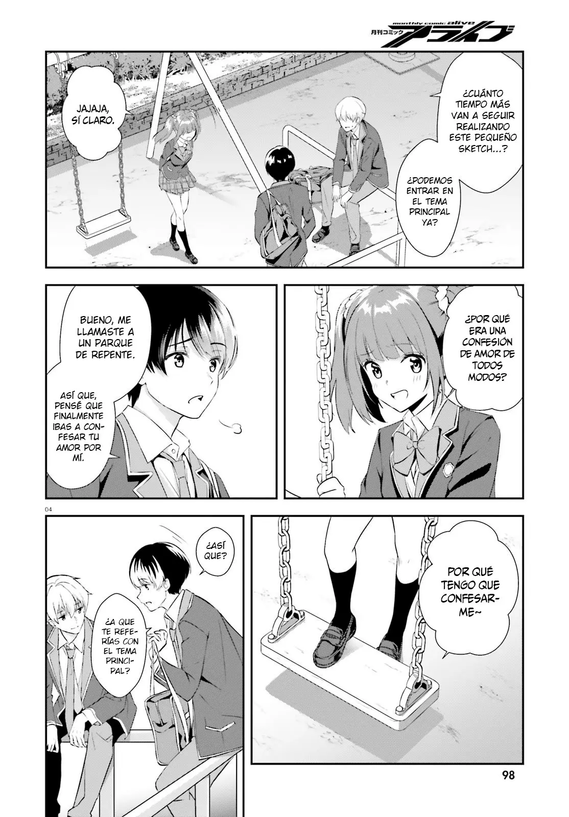 Sankaku no Kyori wa Kagirinai Zero (2019) - Capítulo 8 - Página 5 - LectorTMOo