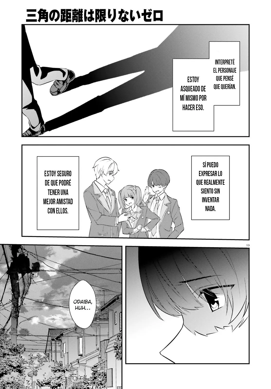 Sankaku no Kyori wa Kagirinai Zero (2019) - Capítulo 8 - Página 20 - LectorTMOo