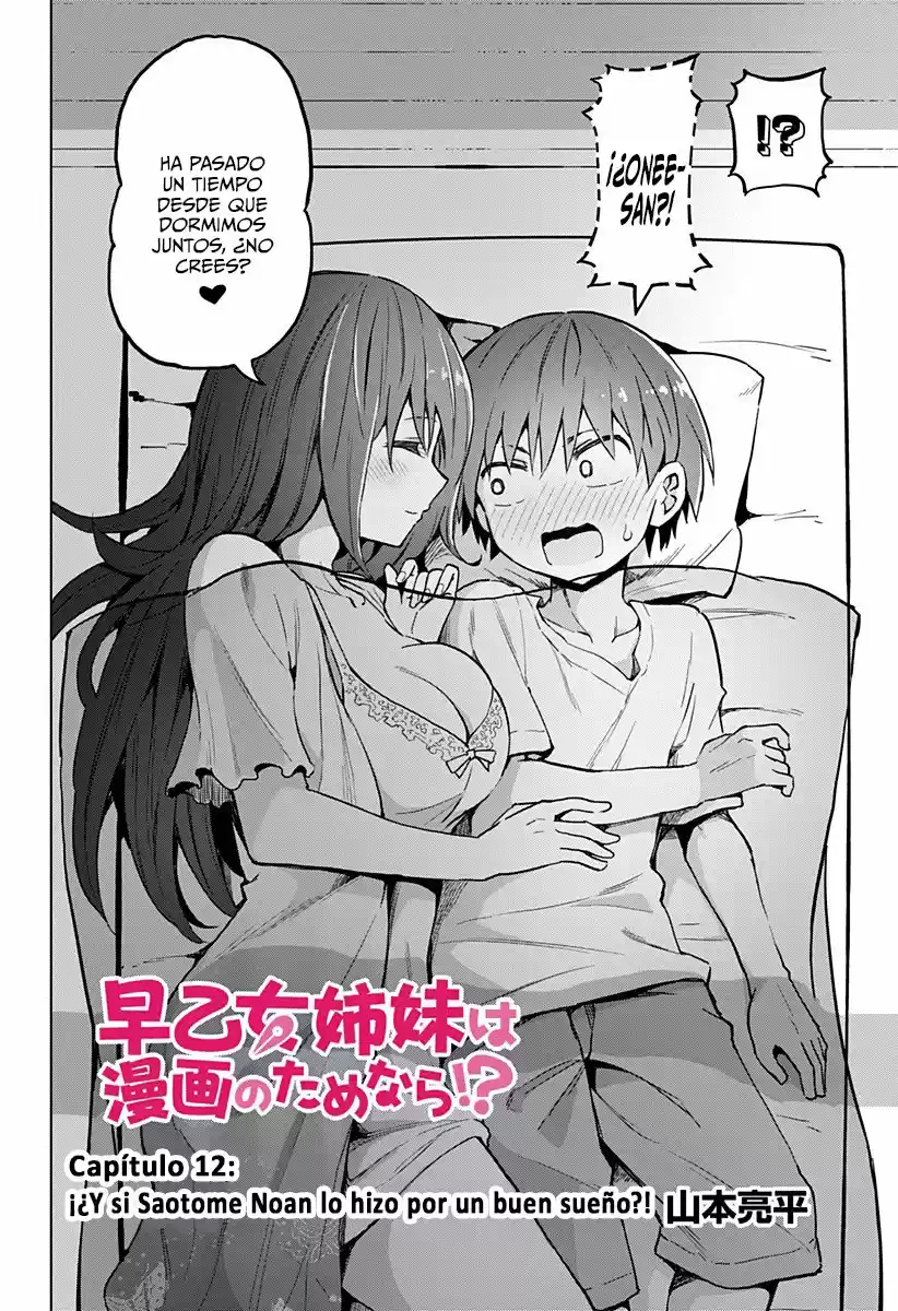 Saotome Shimai wa Manga no tame nara!? (2018) - Capítulo 12 - Página 5 - LectorTMOo