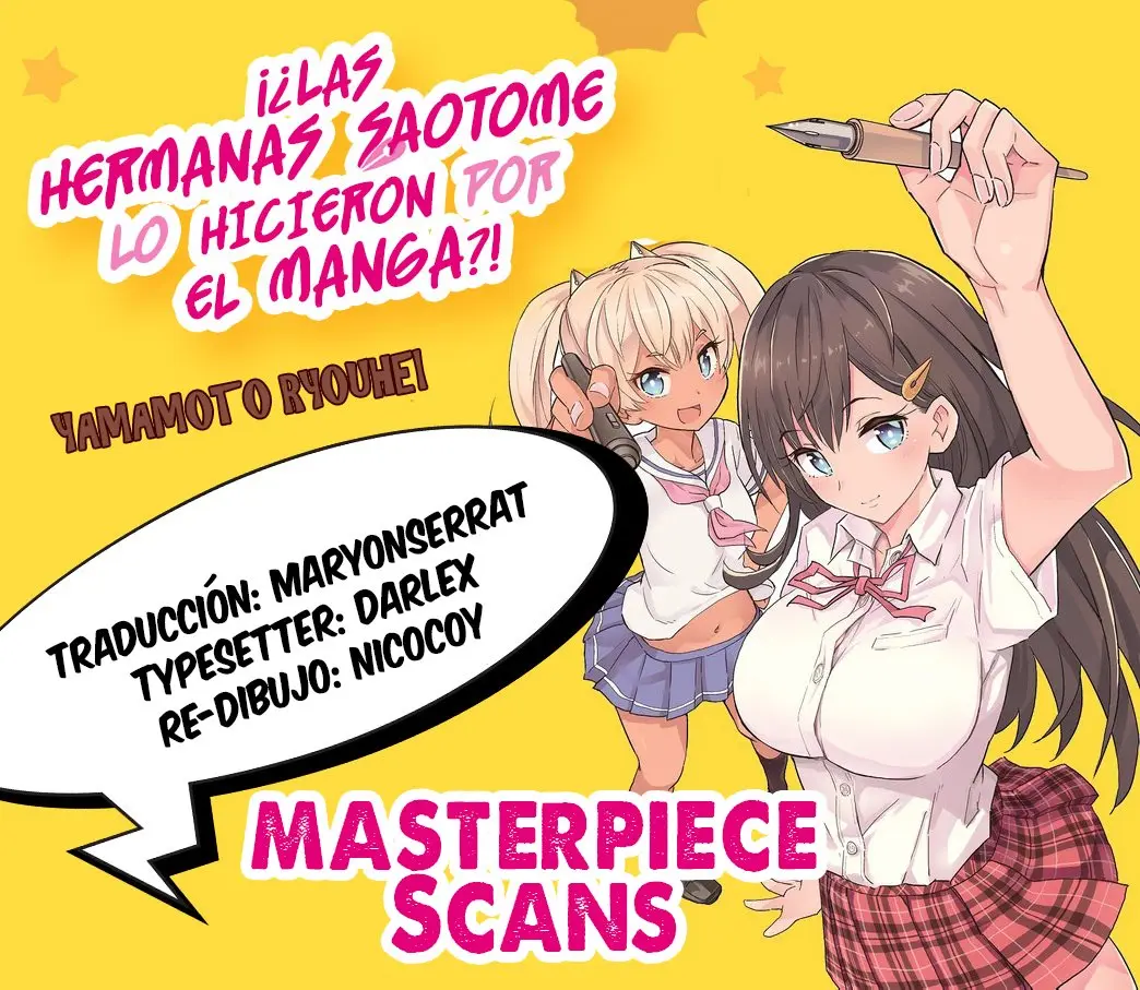Saotome Shimai wa Manga no tame nara!? (2018) - Capítulo 26 - Página 1 - LectorTMOo