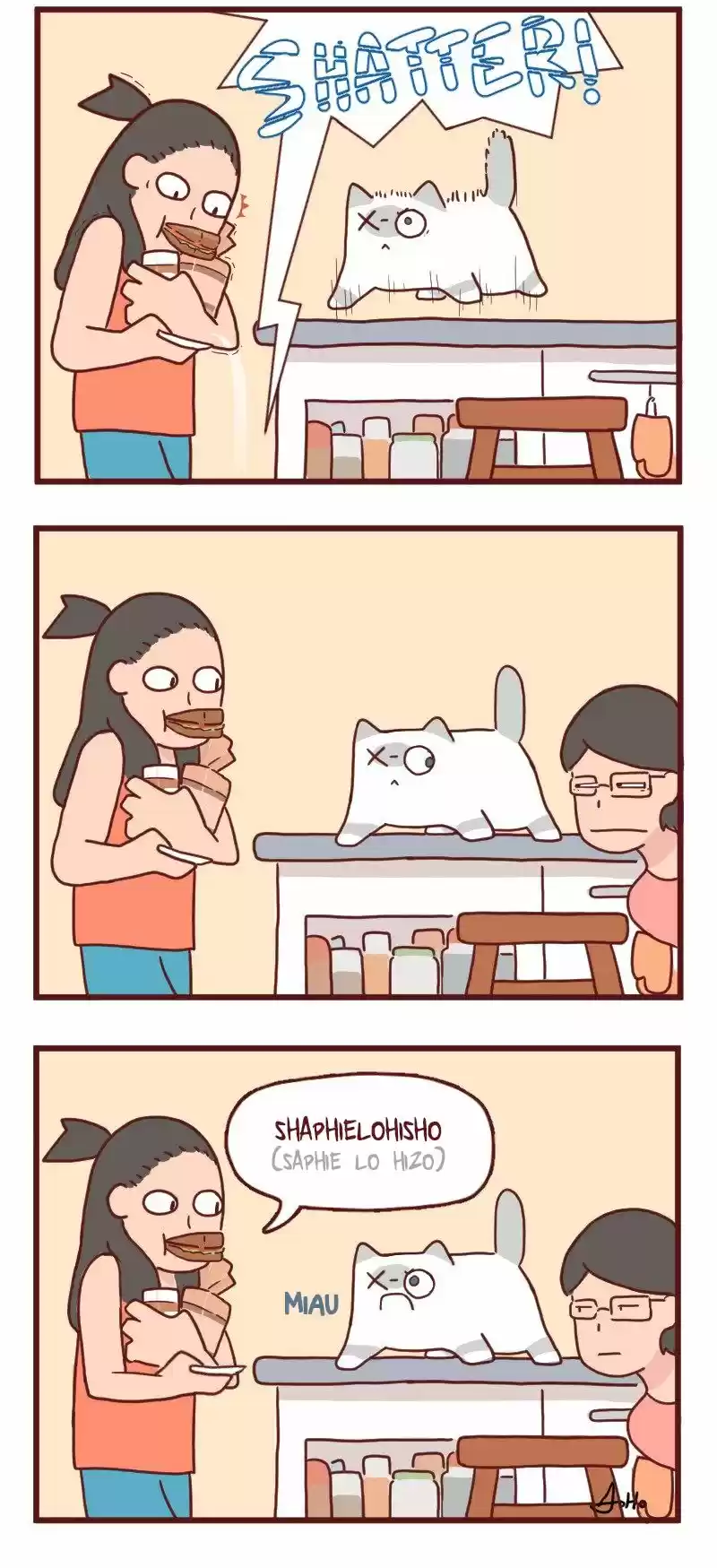 Saphie: The One-Eyed Cat (2016) - Capítulo 21 - Página 4 - LectorTMOo