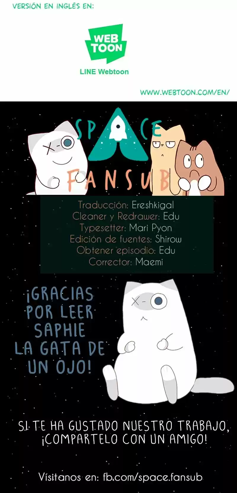 Saphie: The One-Eyed Cat (2016) - Capítulo 86 - Página 4 - LectorTMOo