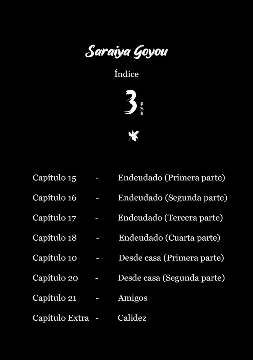 Saraiya Goyou (2005) - Capítulo 15 - Página 5 - LectorTMOo