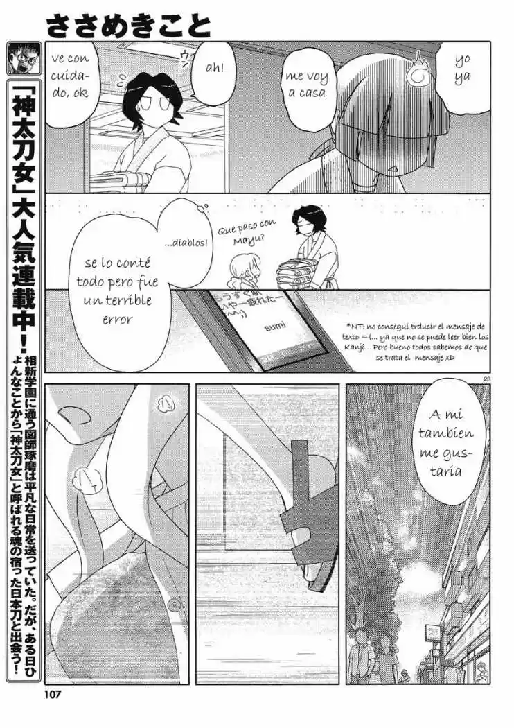Sasameki Koto (2007) - Capítulo 48 - Página 23 - LectorTMOo