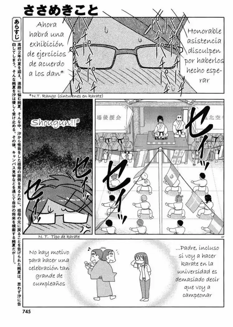 Sasameki Koto (2007) - Capítulo 49 - Página 7 - LectorTMOo