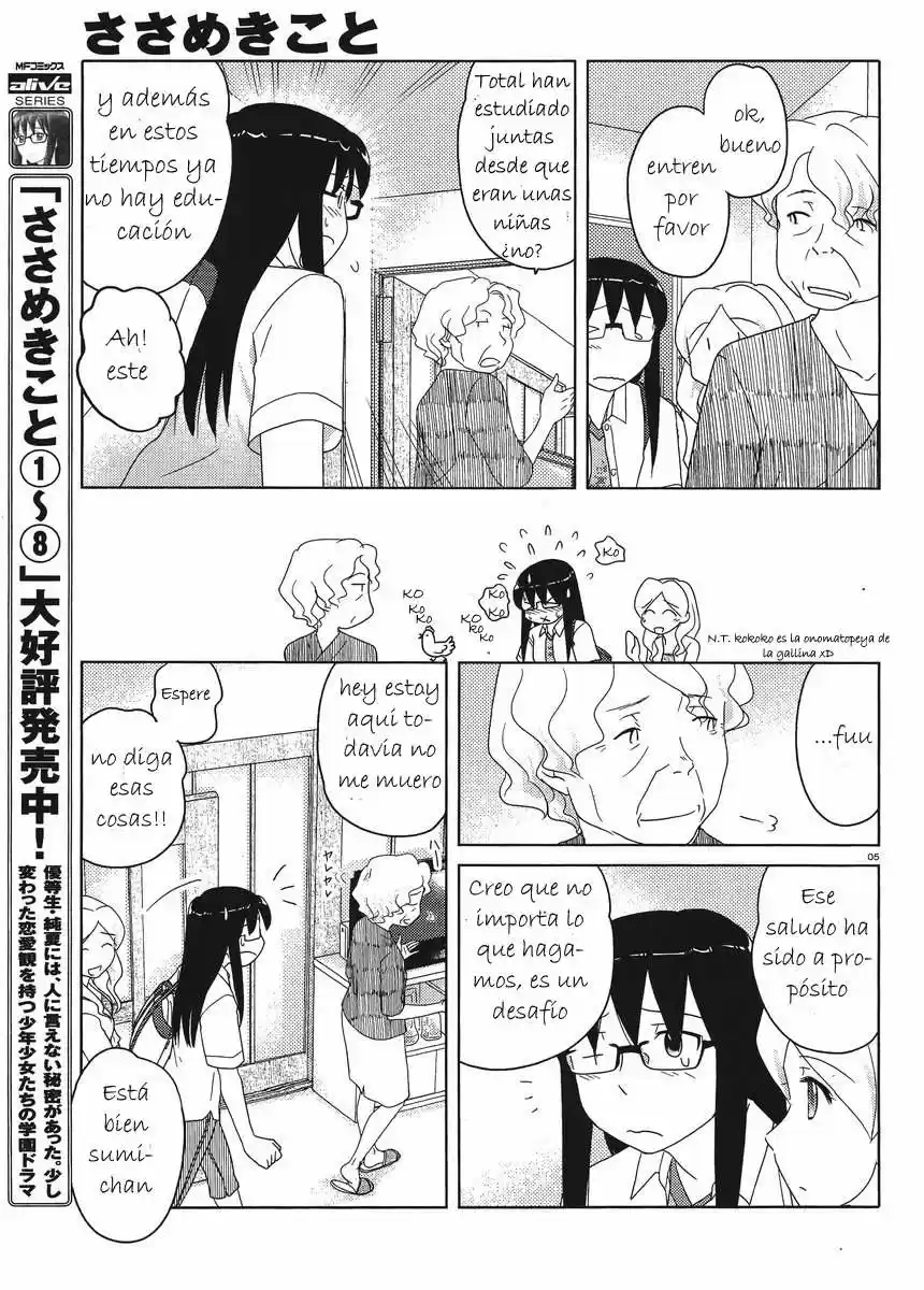 Sasameki Koto (2007) - Capítulo 50 - Página 5 - LectorTMOo