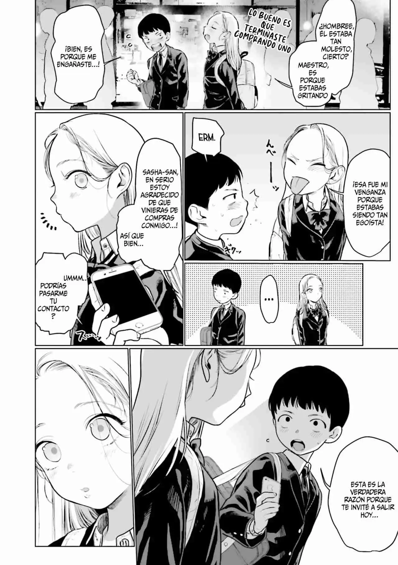 Sasha-chan to Classmate Otaku-kun (2021) - Capítulo 20 - Página 5 - LectorTMOo