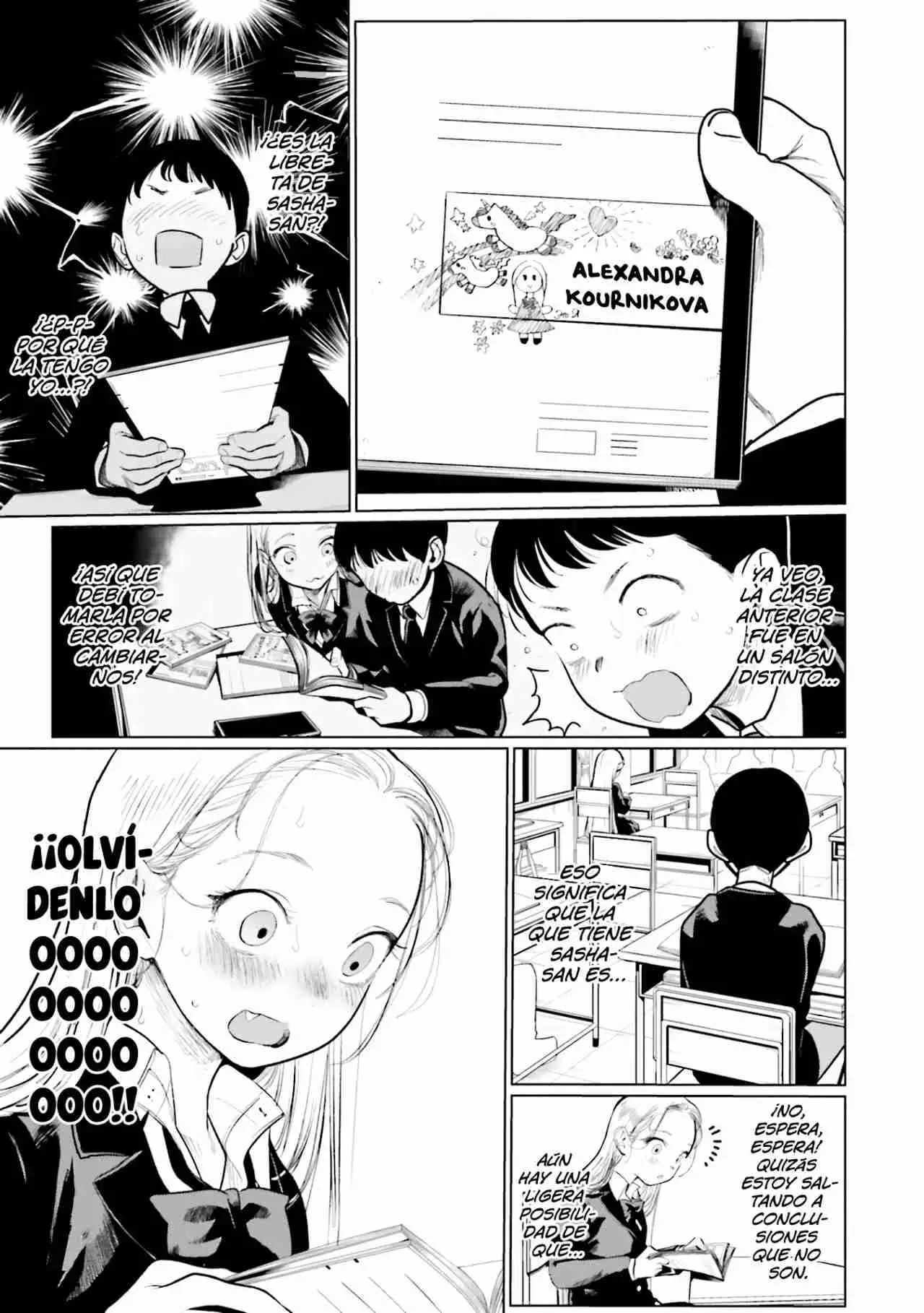 Sasha-chan to Classmate Otaku-kun (2021) - Capítulo 7 - Página 4 - LectorTMOo
