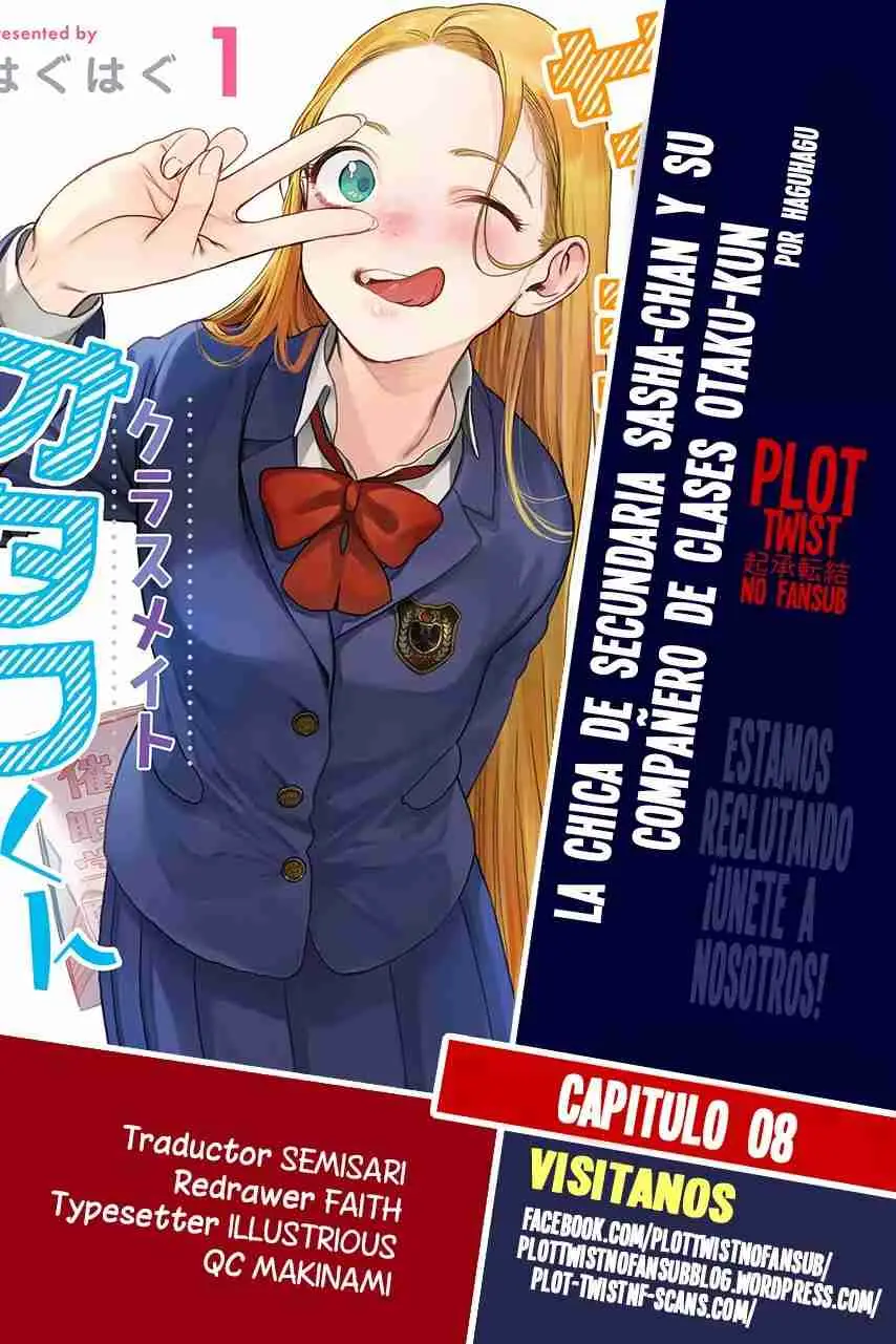 Sasha-chan to Classmate Otaku-kun (2021) - Capítulo 8 - Página 1 - LectorTMOo