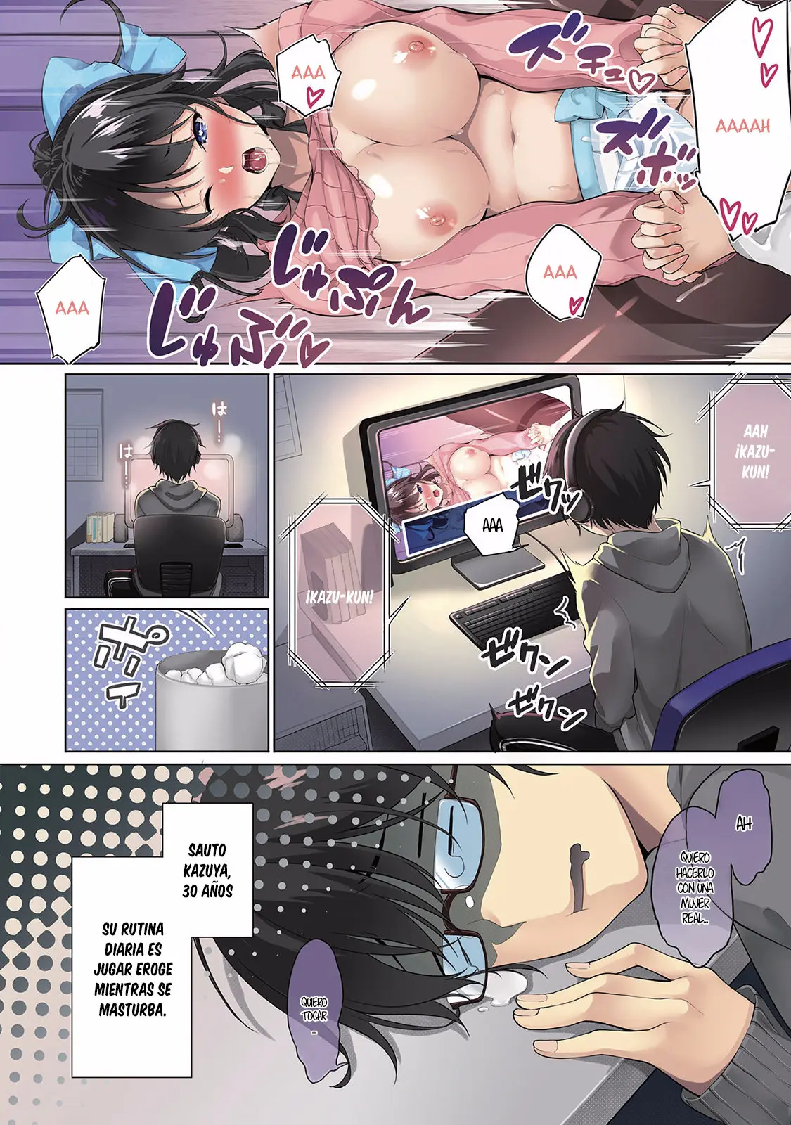 Satou-kun wa Nozoteiru. ~Kami-sama Appli de Onnanoko no Kokoro o Nozoitara Do XX datta (2018) - Capítulo  - Página 4 - LectorTMOo