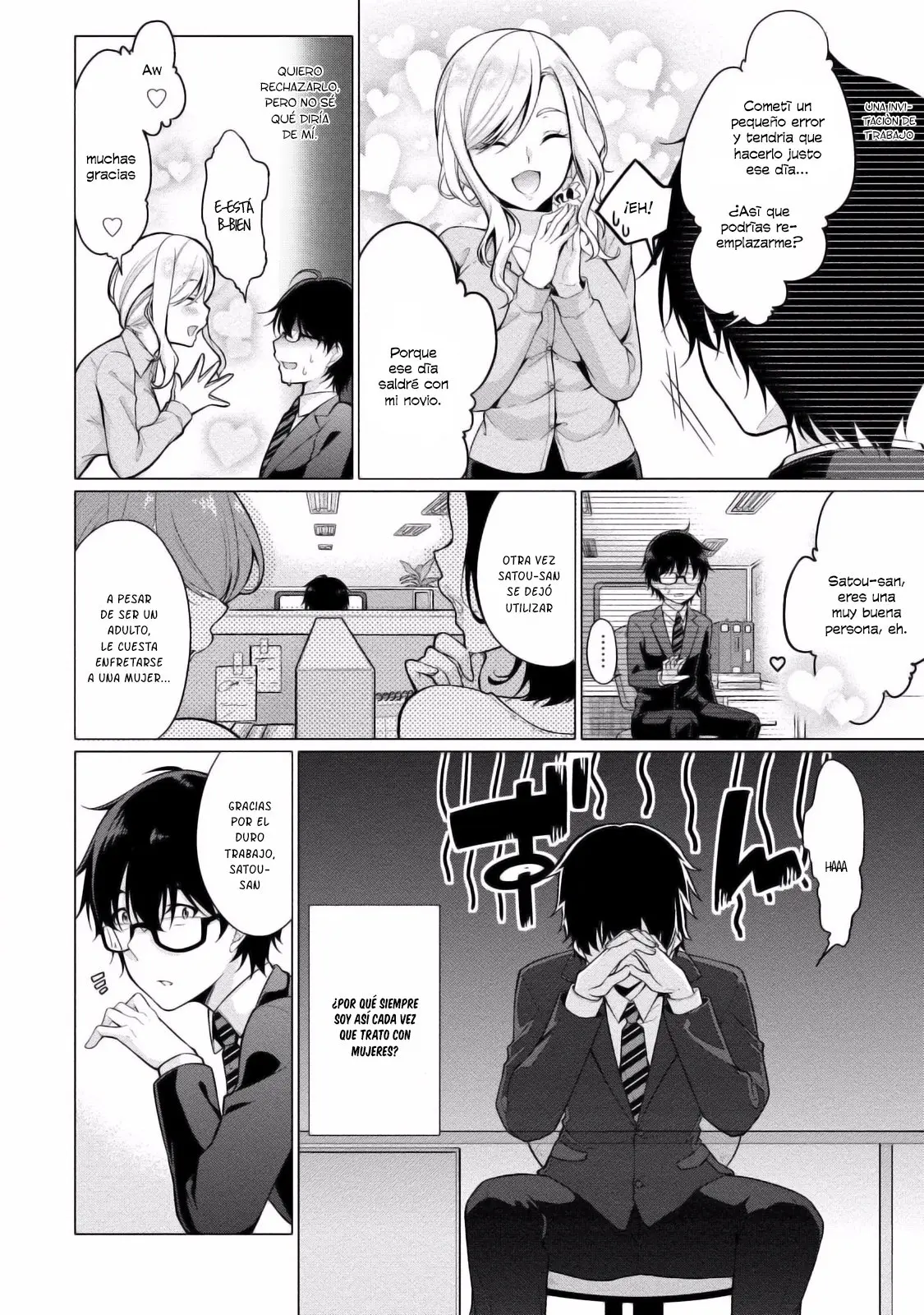 Satou-kun wa Nozoteiru. ~Kami-sama Appli de Onnanoko no Kokoro o Nozoitara Do XX datta (2018) - Capítulo  - Página 6 - LectorTMOo