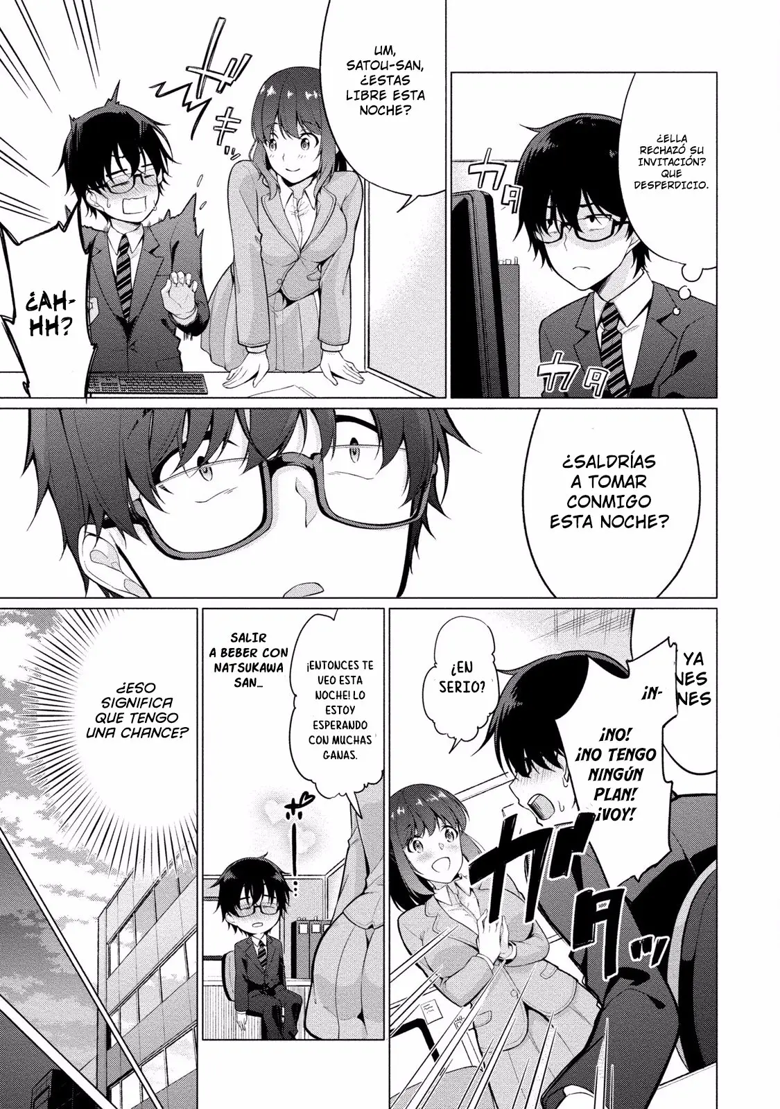 Satou-kun wa Nozoteiru. ~Kami-sama Appli de Onnanoko no Kokoro o Nozoitara Do XX datta (2018) - Capítulo 1 - Página 13 - LectorTMOo