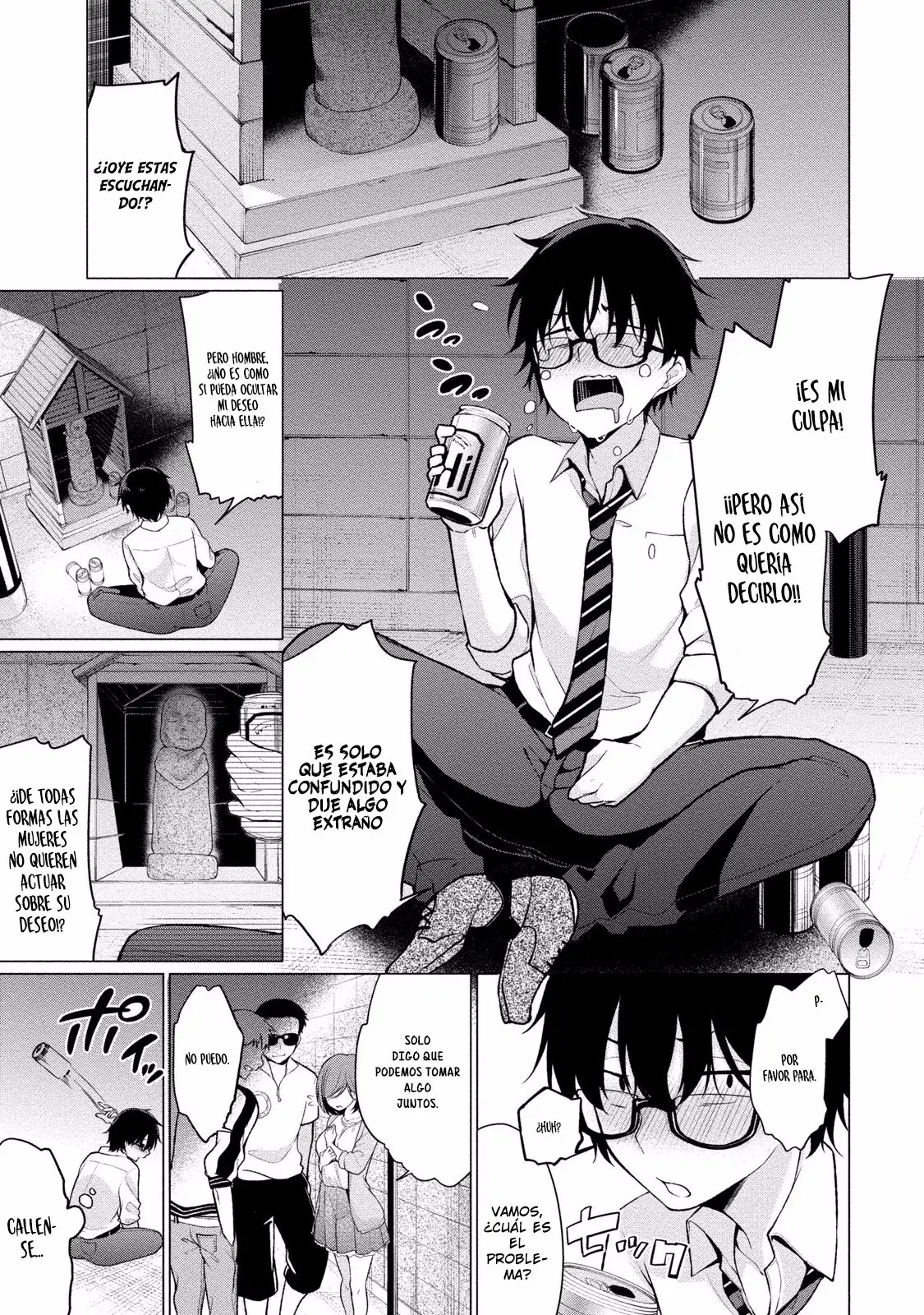 Satou-kun wa Nozoteiru. ~Kami-sama Appli de Onnanoko no Kokoro o Nozoitara Do XX datta (2018) - Capítulo 1 - Página 17 - LectorTMOo