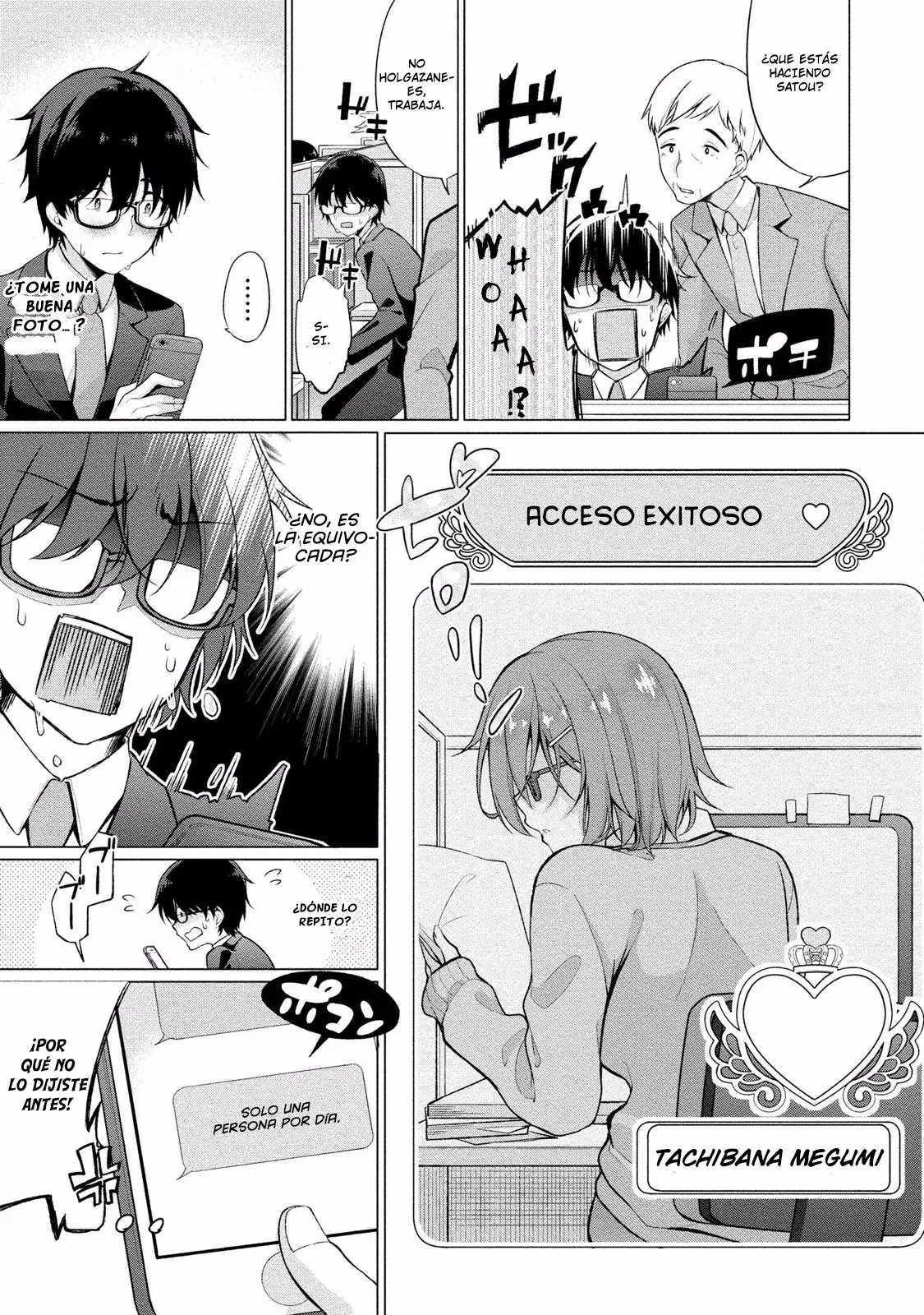 Satou-kun wa Nozoteiru. ~Kami-sama Appli de Onnanoko no Kokoro o Nozoitara Do XX datta (2018) - Capítulo 1 - Página 23 - LectorTMOo