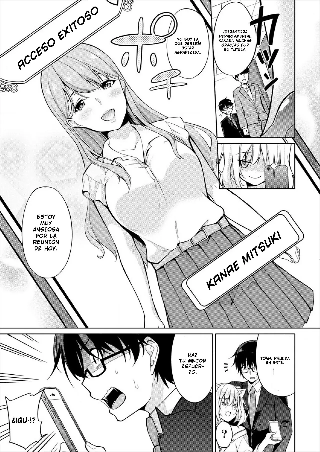 Satou-kun wa Nozoteiru. ~Kami-sama Appli de Onnanoko no Kokoro o Nozoitara Do XX datta (2018) - Capítulo 2 - Página 6 - LectorTMOo