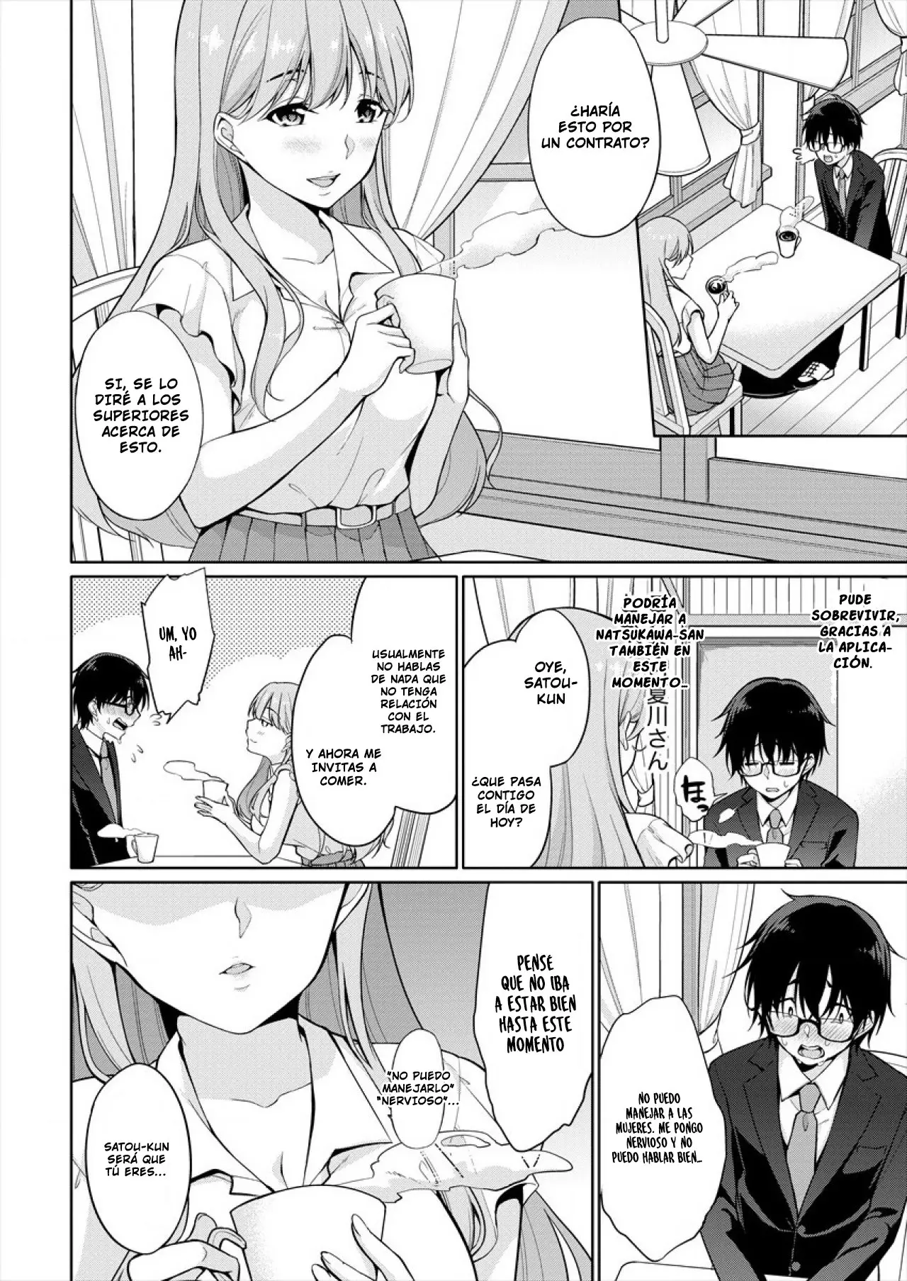 Satou-kun wa Nozoteiru. ~Kami-sama Appli de Onnanoko no Kokoro o Nozoitara Do XX datta (2018) - Capítulo 2 - Página 13 - LectorTMOo
